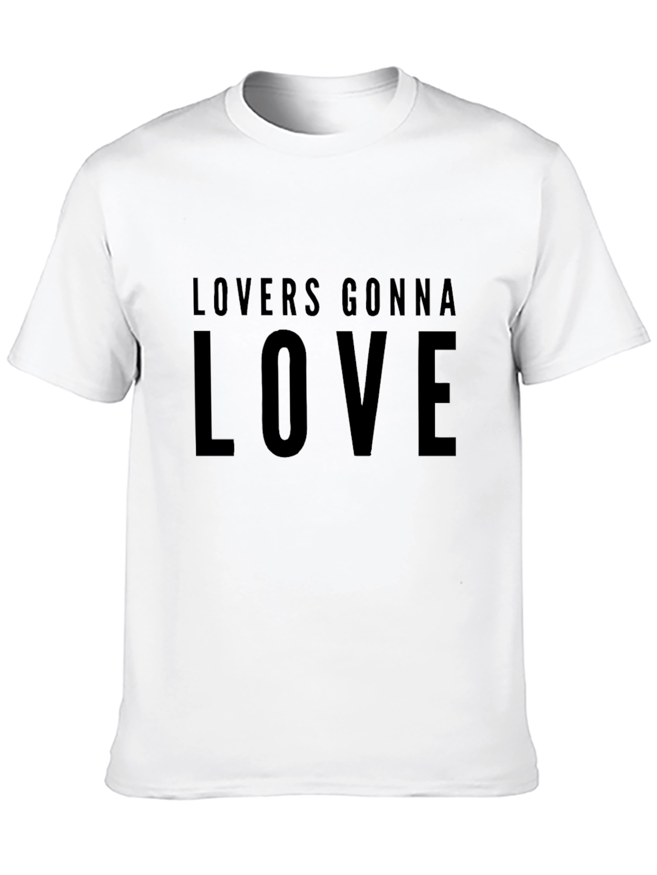 Black Lovers Gonna Love Graphic T-Shirt - Stylish Cotton Tee view 10