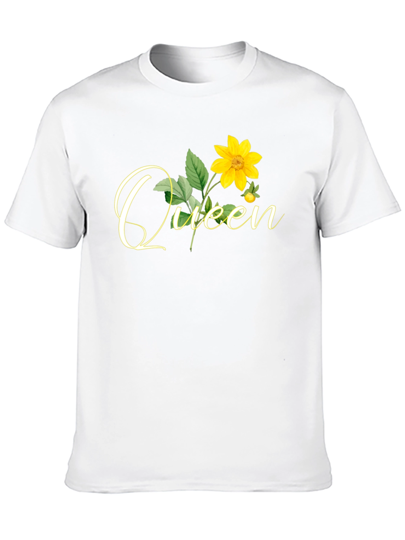 Black Queen Sunflower Graphic Tee - Black view 10