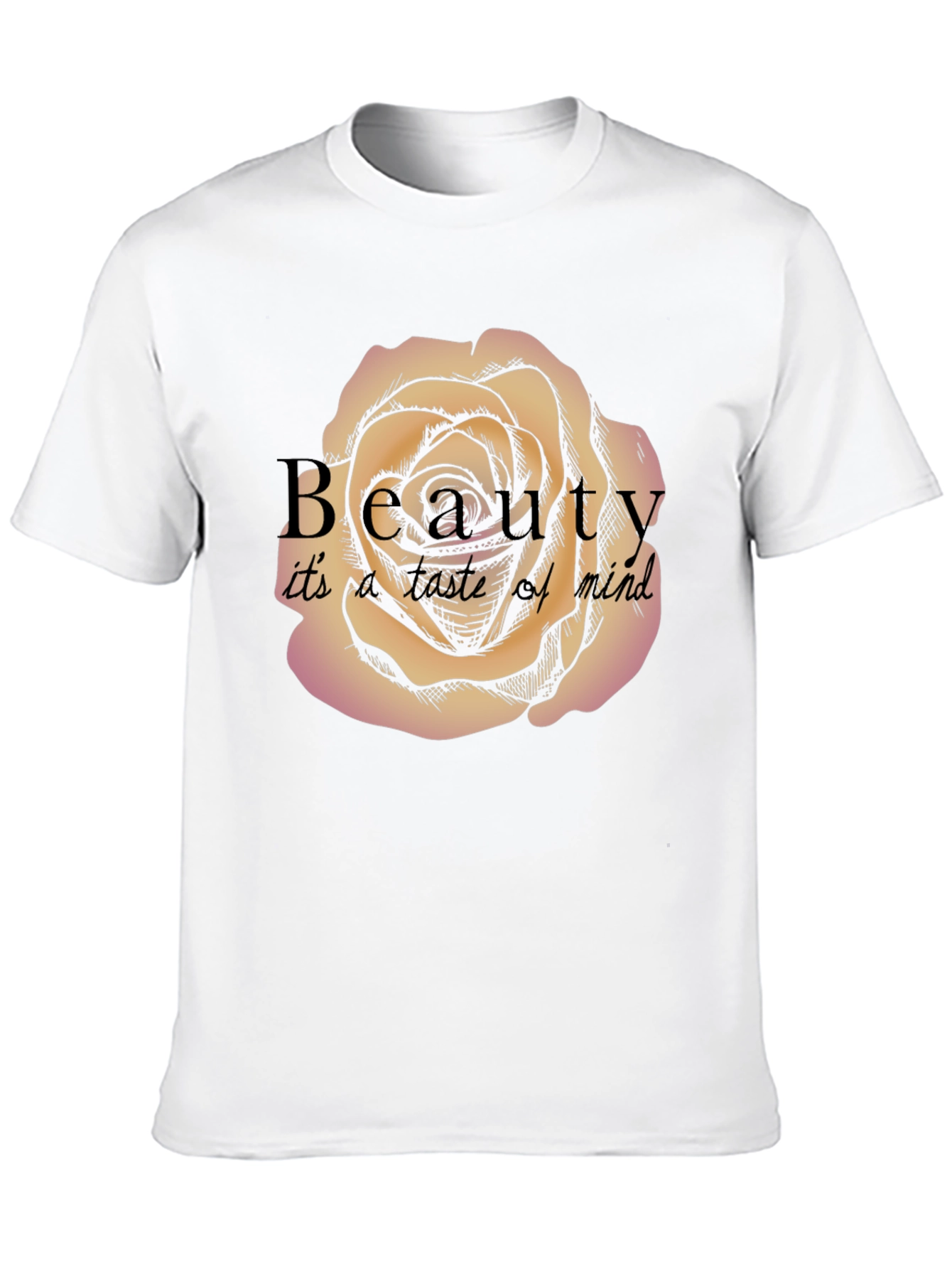 Black Beauty T-Shirt - Rose Design view 10