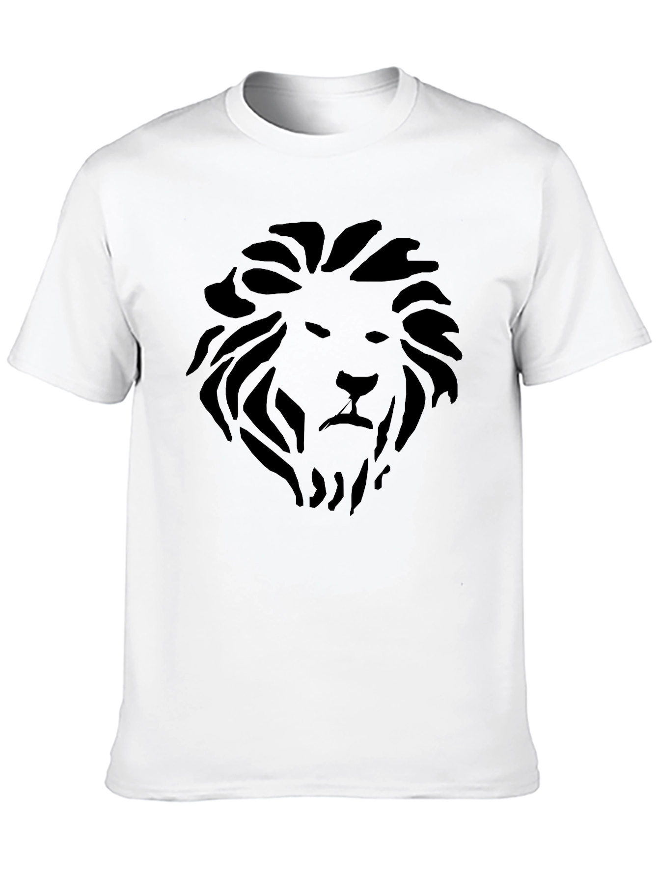 Black Black Lion Graphic Tee - Stylish Men's T-Shirt view 10