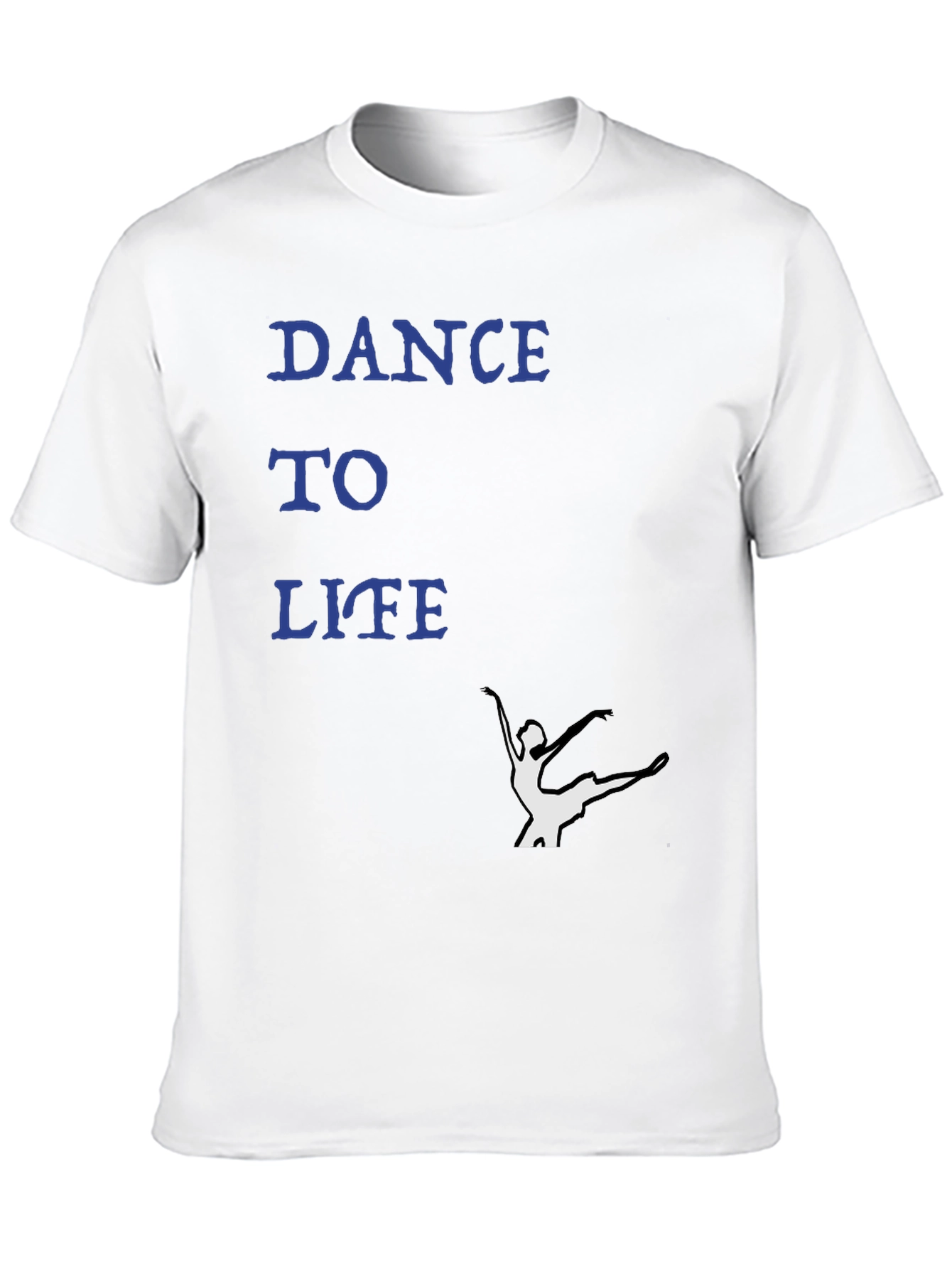 Black Dance to Life Black Graphic Tee view 10