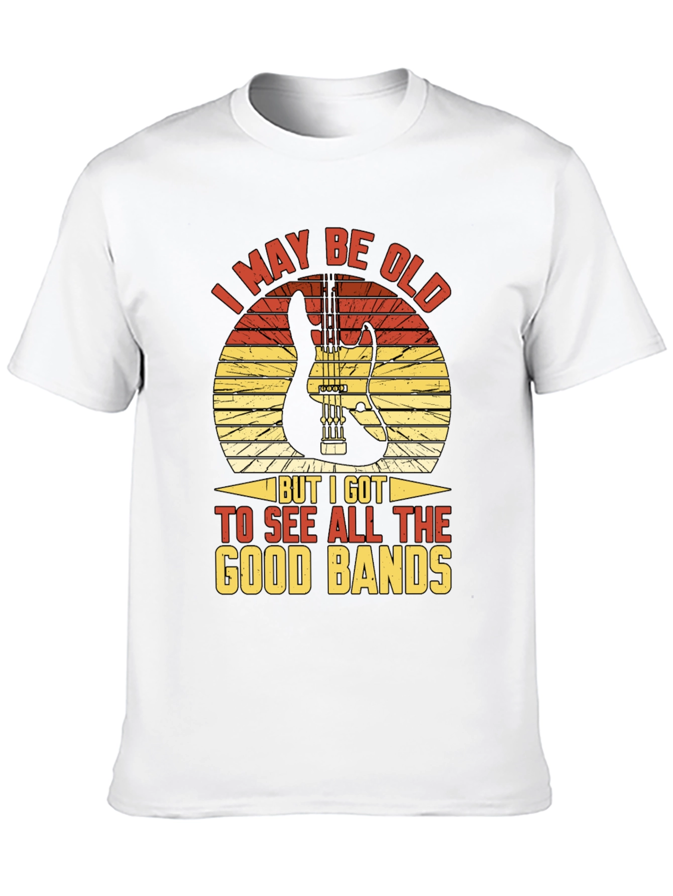 Black I May Be Old T-Shirt view 10