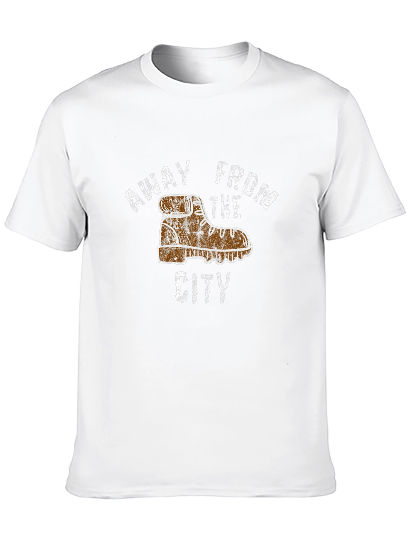 Black Away From The City Graphic T-Shirt view 10