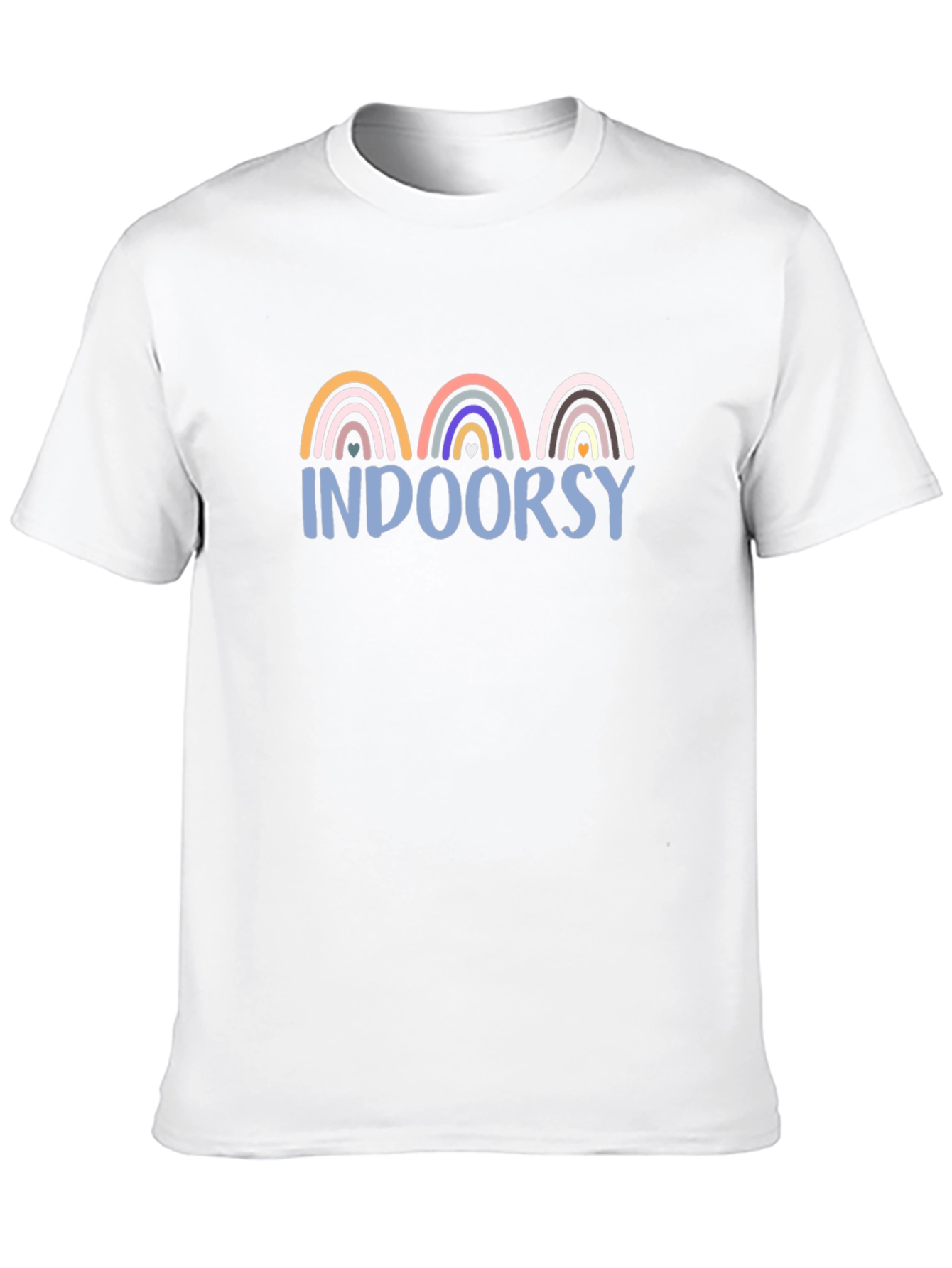 Black Indoorsy Rainbow Graphic Tee view 10