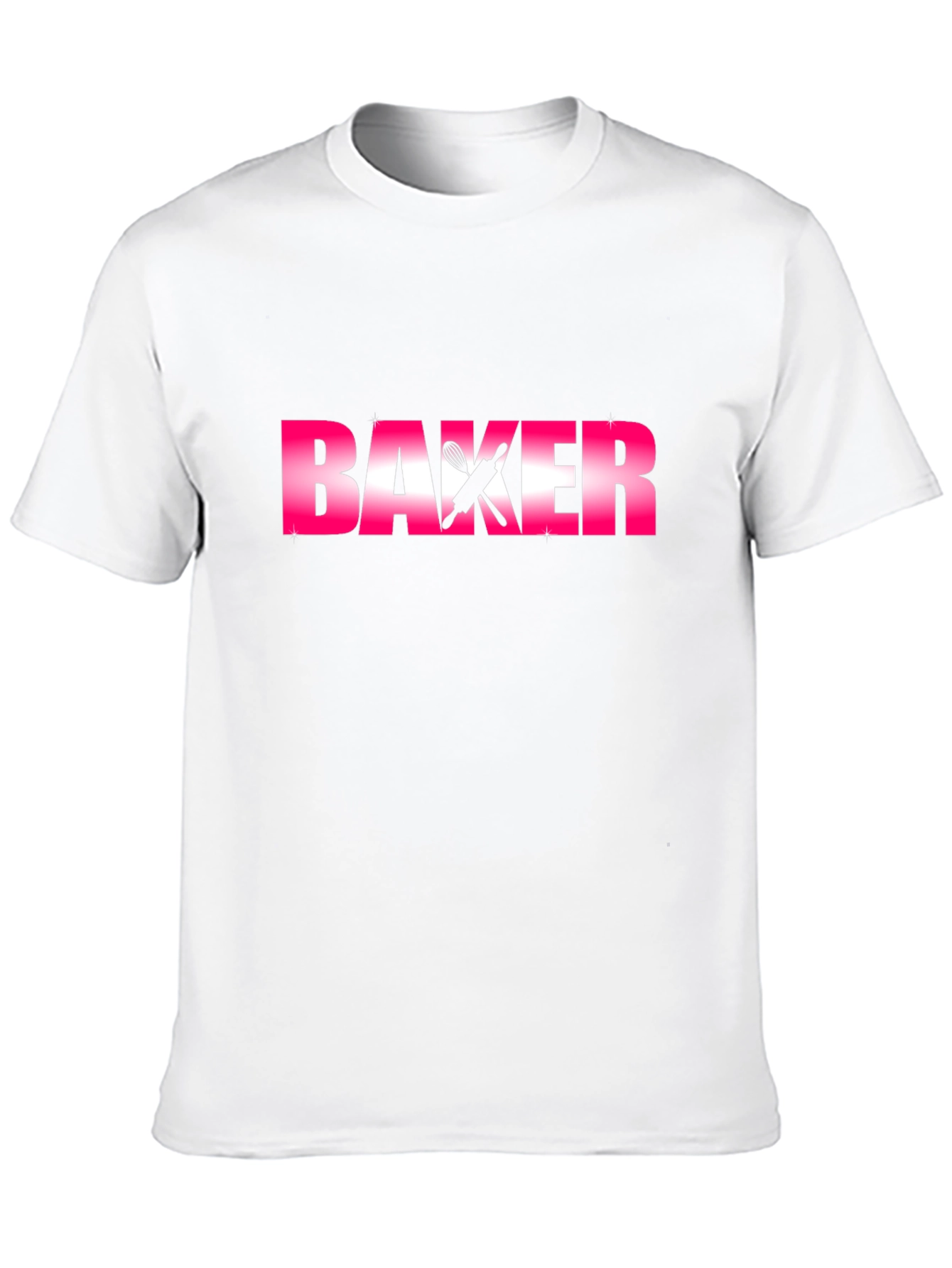 Black Baker Graphic Tee - Black Cotton T-Shirt view 10