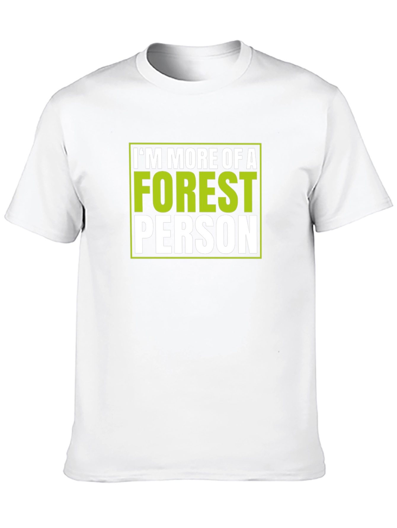 Black Forest Person Graphic T-Shirt - Nature Lover Tee view 10
