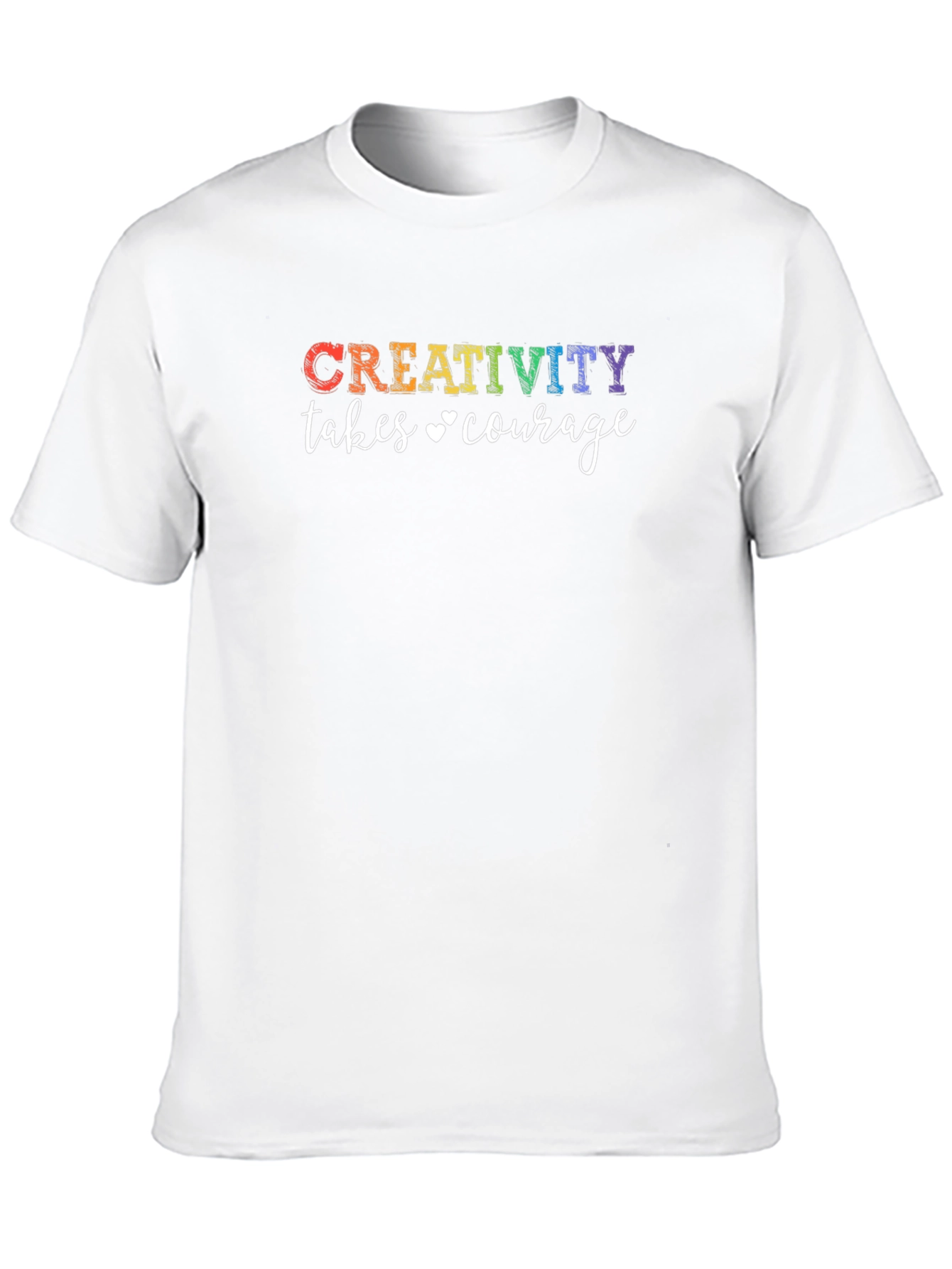 Black Creativity Takes Courage LGBTQ Pride Graphic T-Shirt view 10