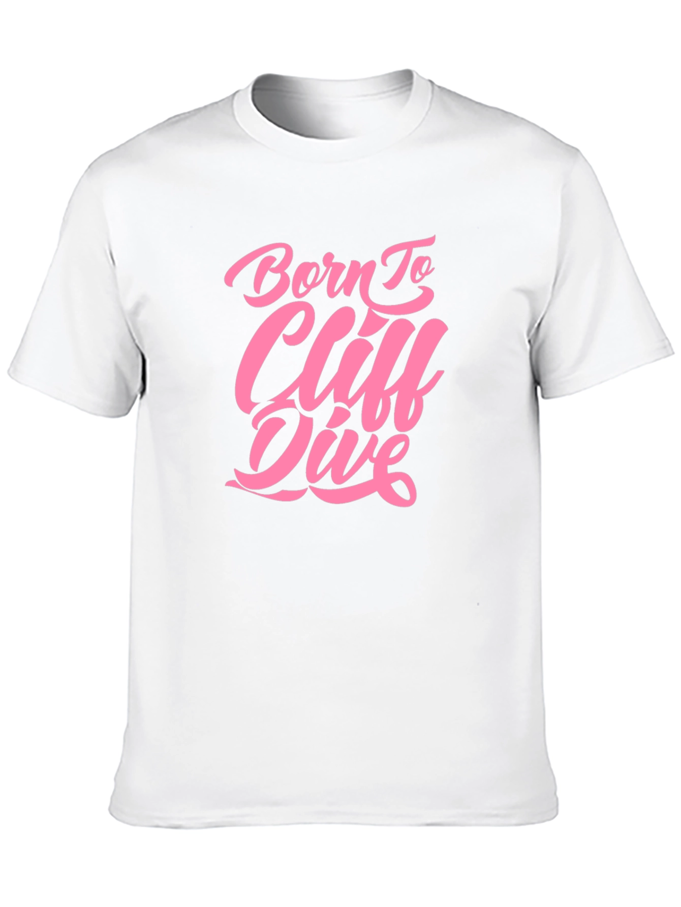 Black Born To Cliff Dive T-Shirt view 10