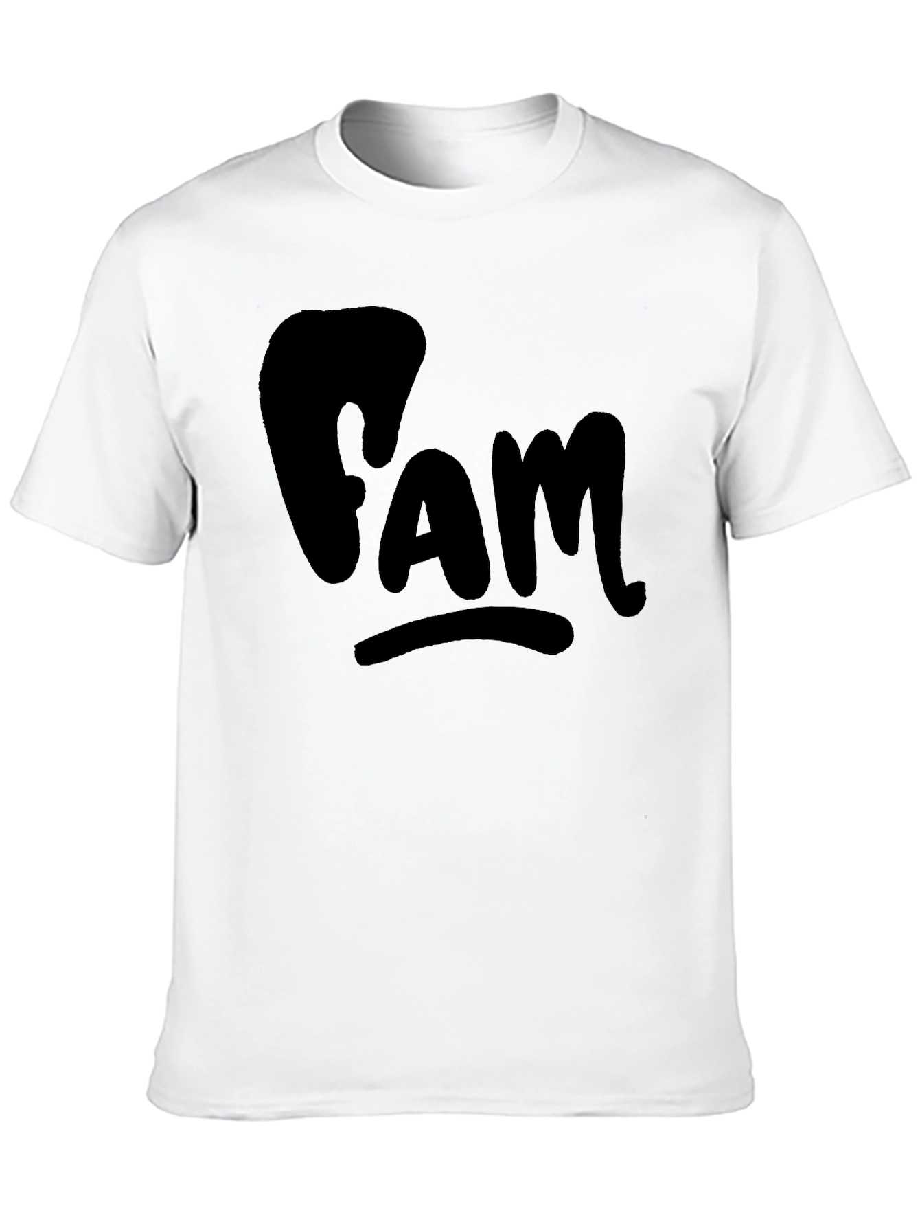 Black FAM Black T-Shirt - Casual Comfort view 10