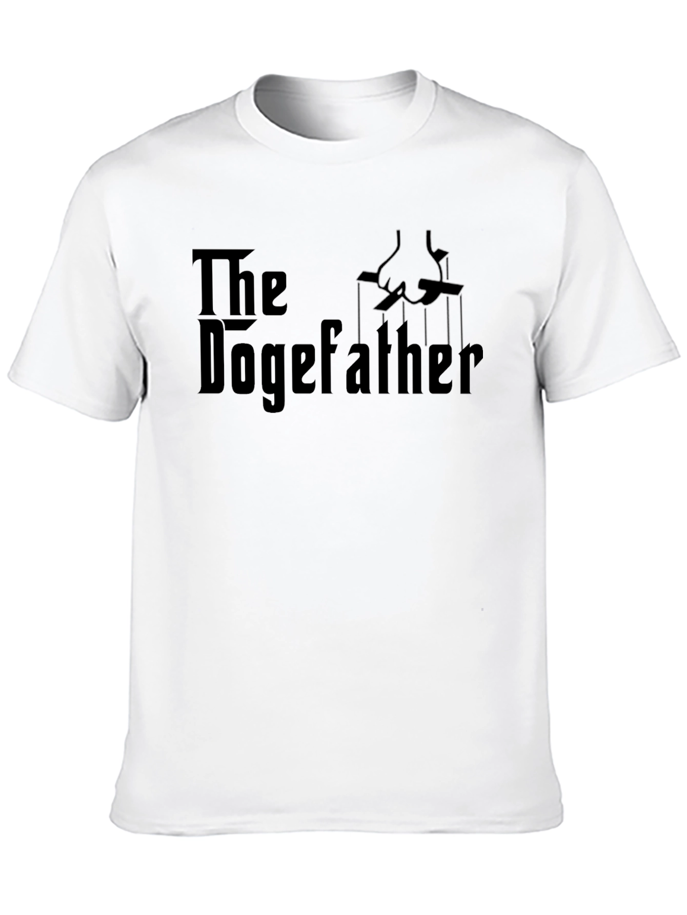 Black The Dogefather Black T-Shirt view 10
