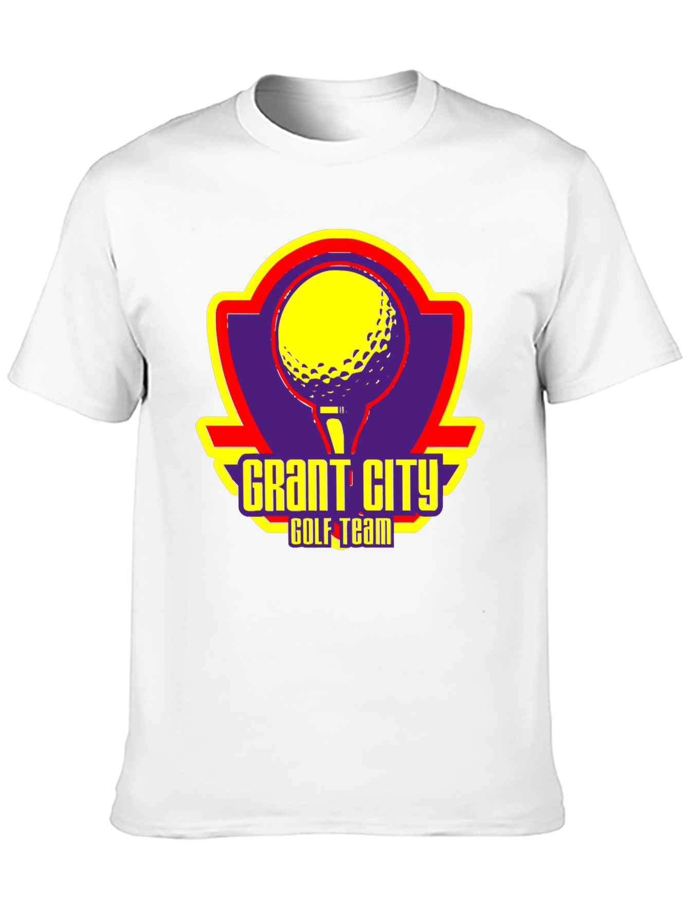 Black Grant City Golf Team Black Tee view 10