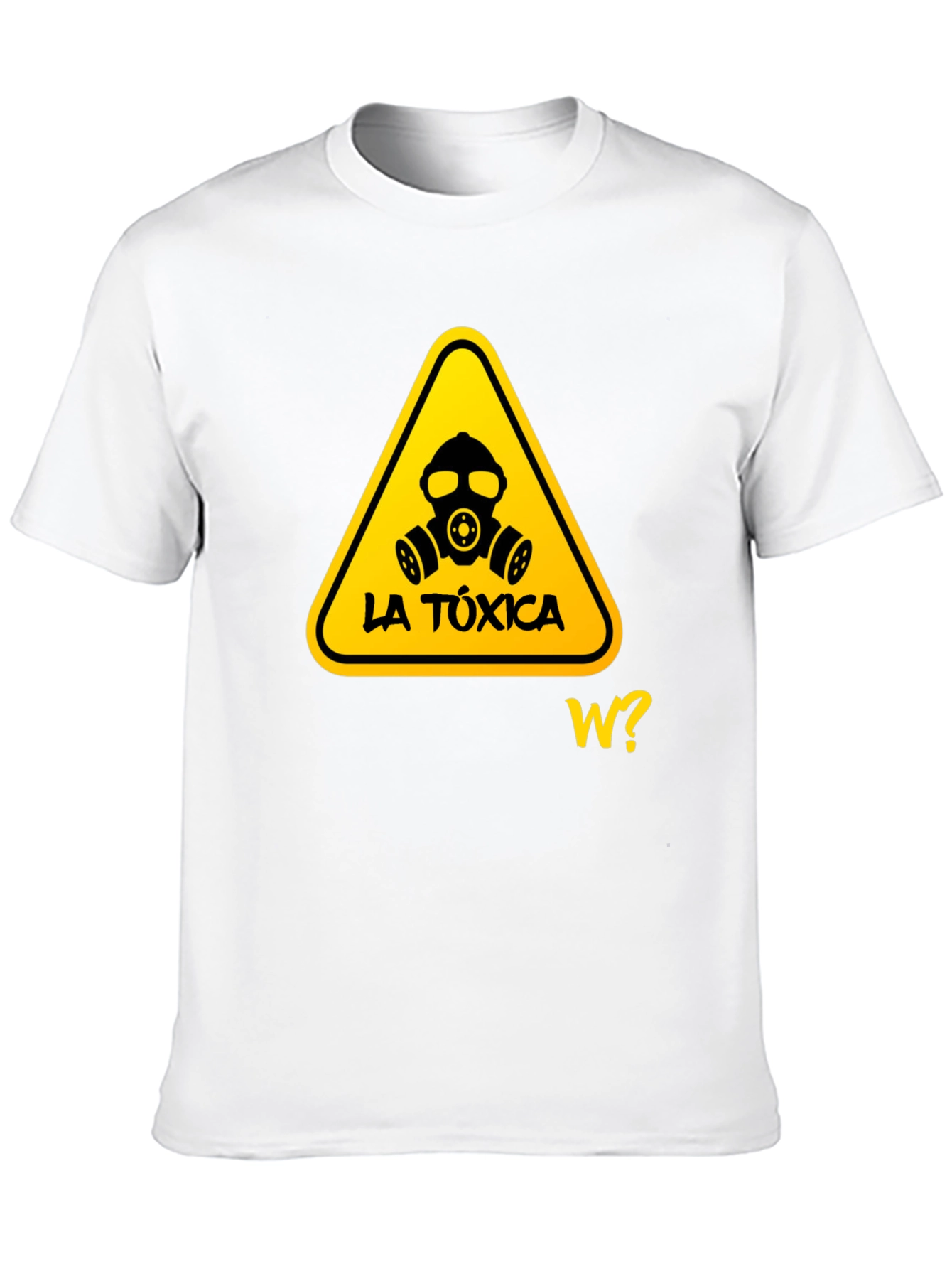 Black Toxic Warning Graphic T-Shirt - Stylish and Edgy view 10