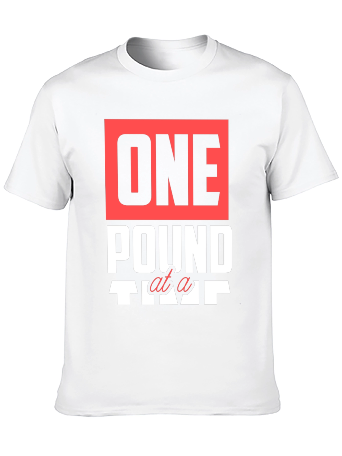 Black One Pound at a Time Graphic T-Shirt view 10