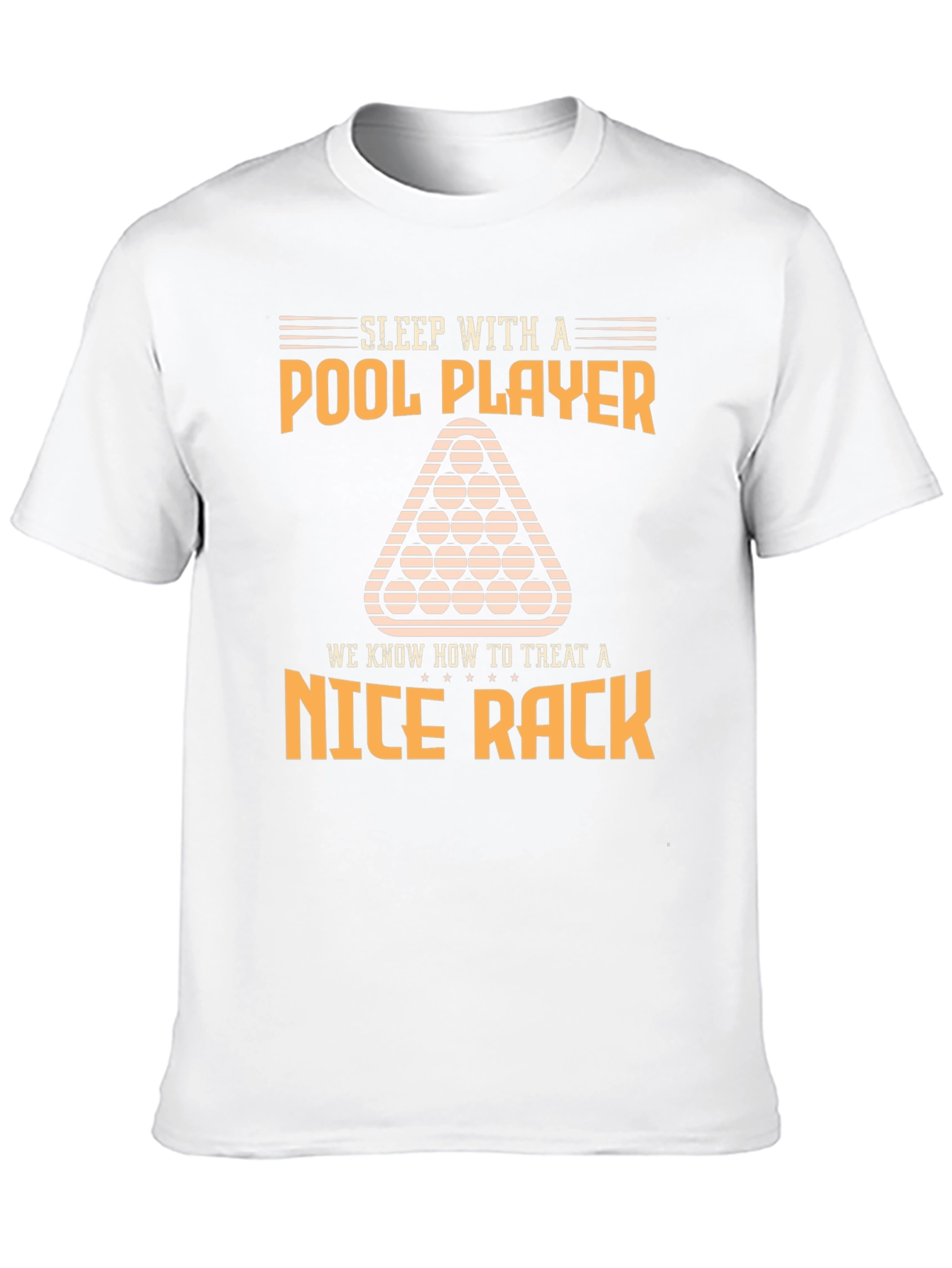 Black Pool Player Nice Rack T-Shirt view 10