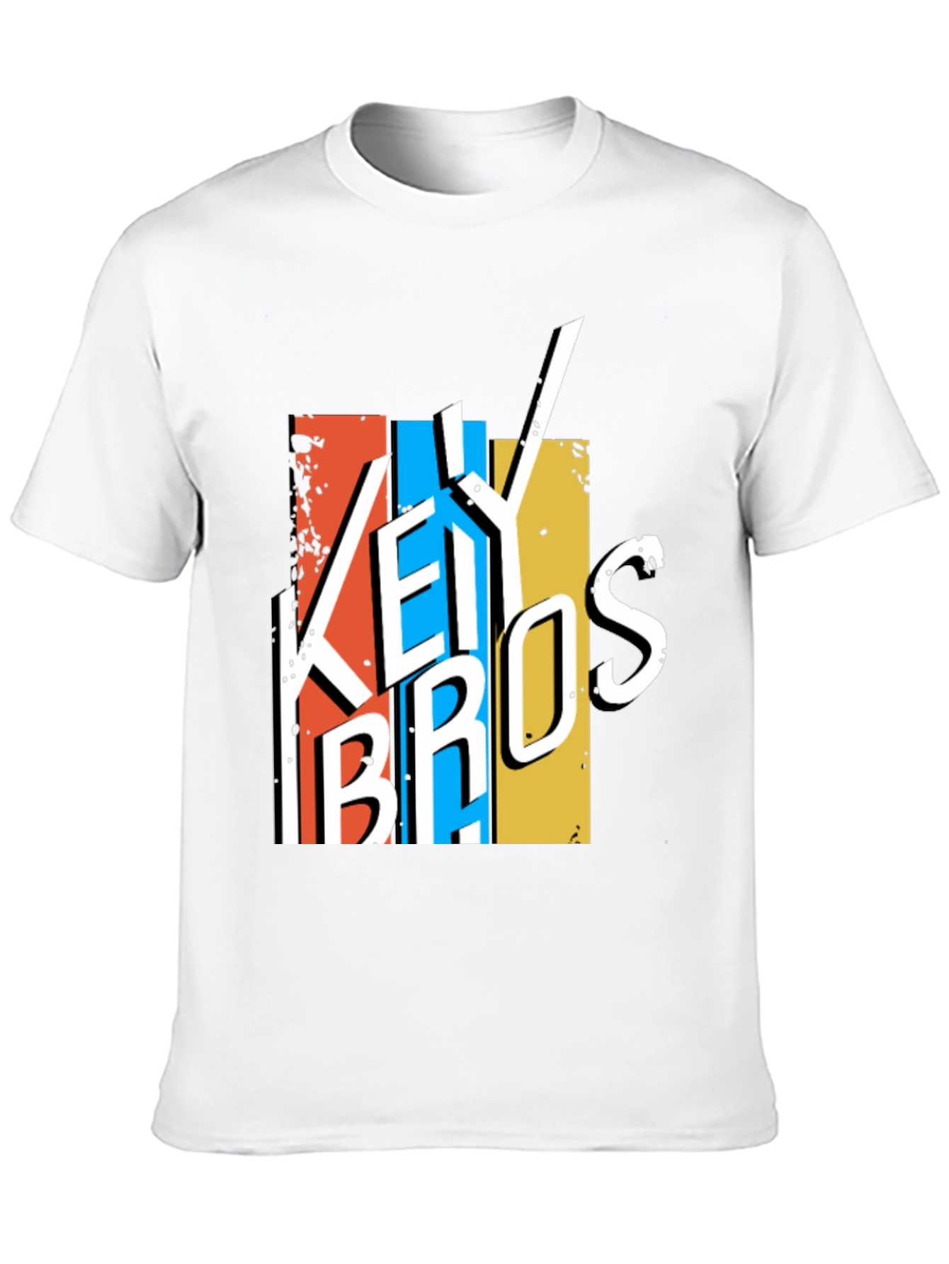 Black Key Bros Graphic Tee - Retro Style view 10