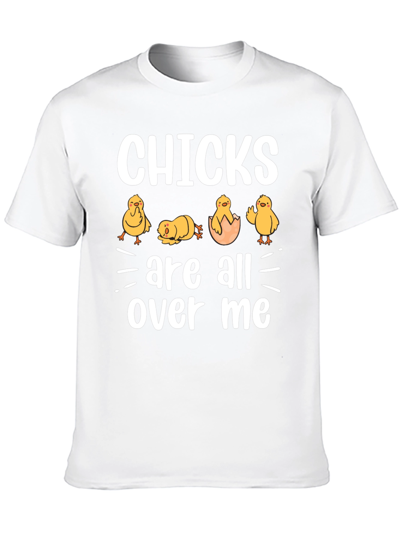 Black Chicks Are All Over Me Graphic T-Shirt view 10