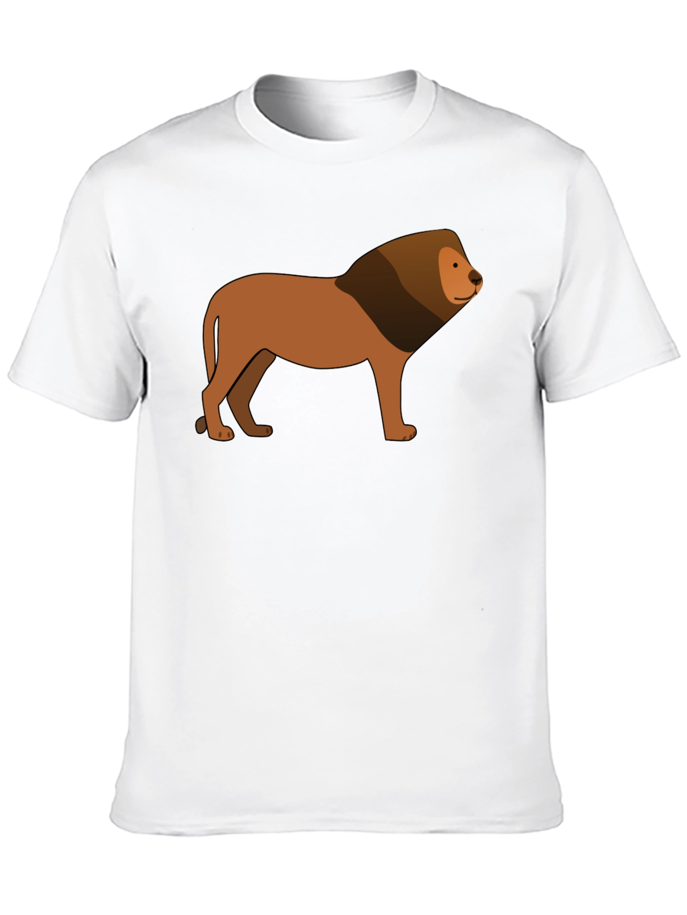 Black Lion Graphic Black T-Shirt - Animal Lover Tee view 10