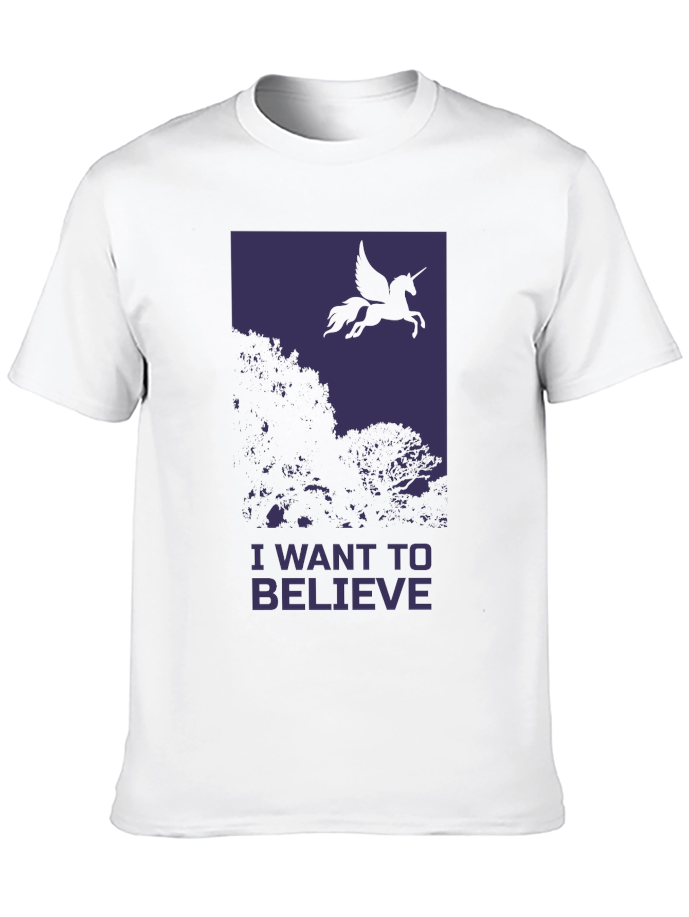 Black Believe Unicorn Tee - Men's Graphic T-Shirt view 10