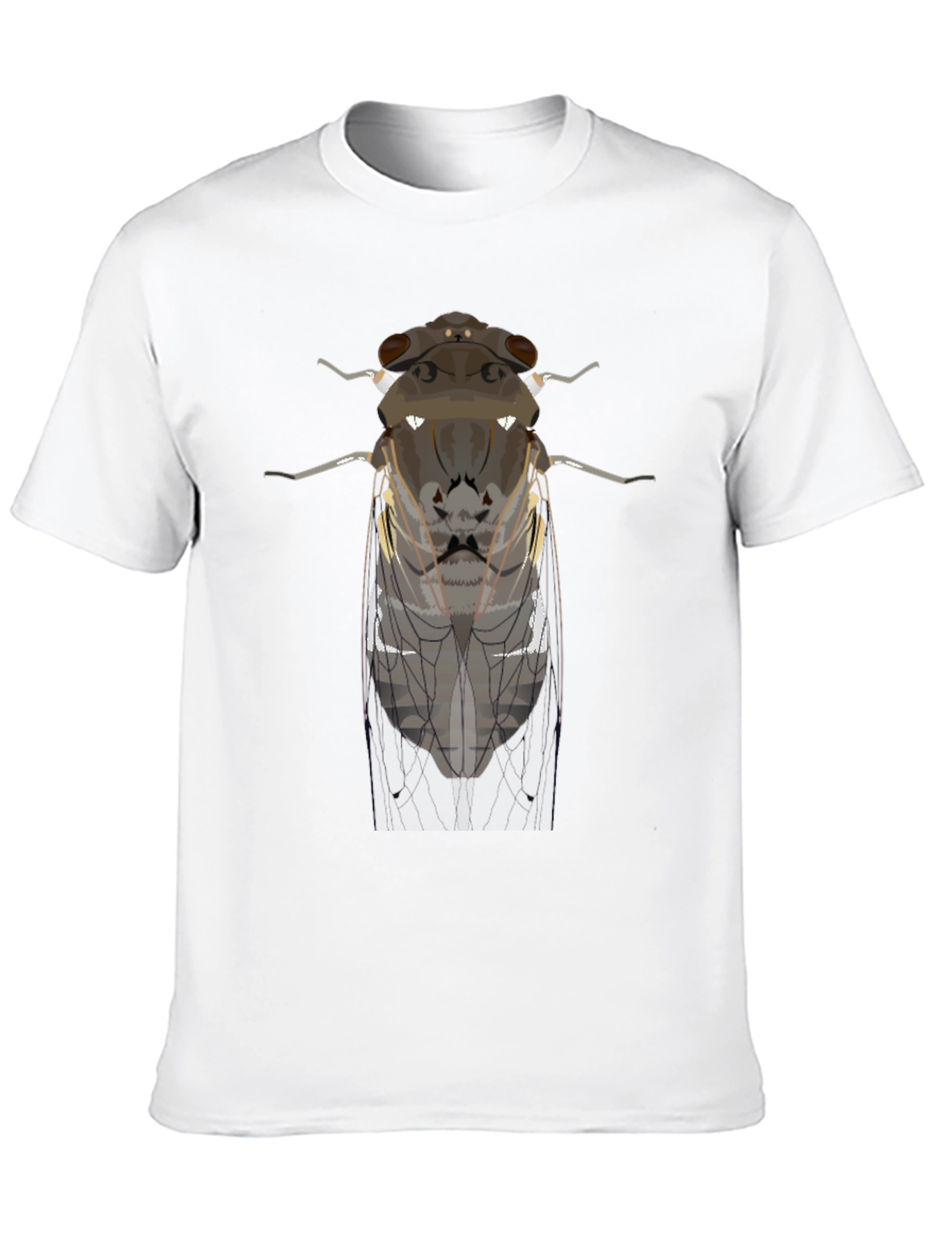 Black Cicada Graphic Tee - Entomologist Apparel view 10