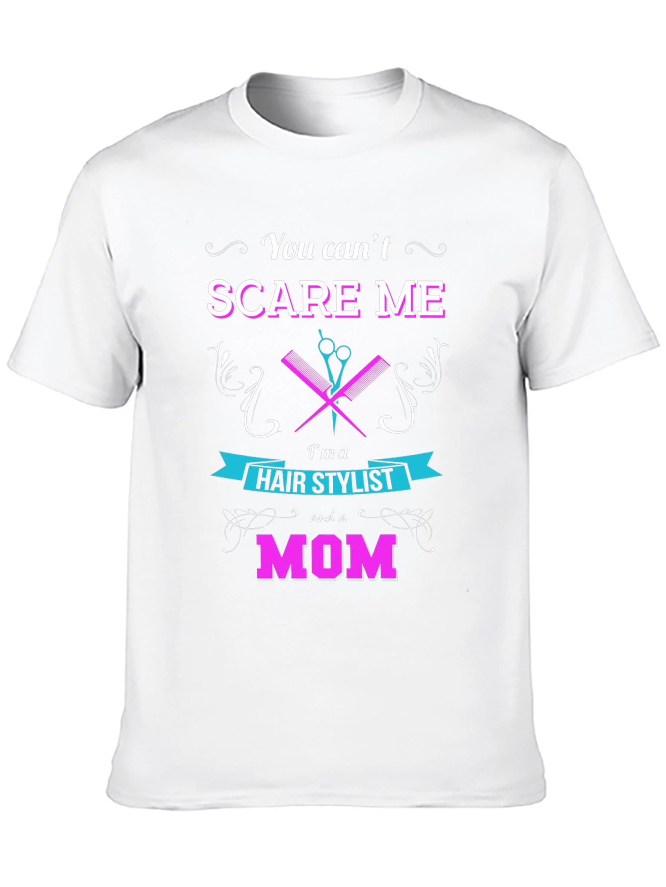 Black Hair Stylist Mom T-Shirt view 10