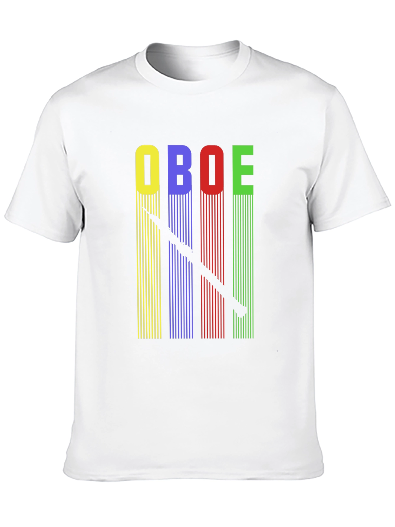 Black Oboe T-Shirt - Music Lover Tee view 10