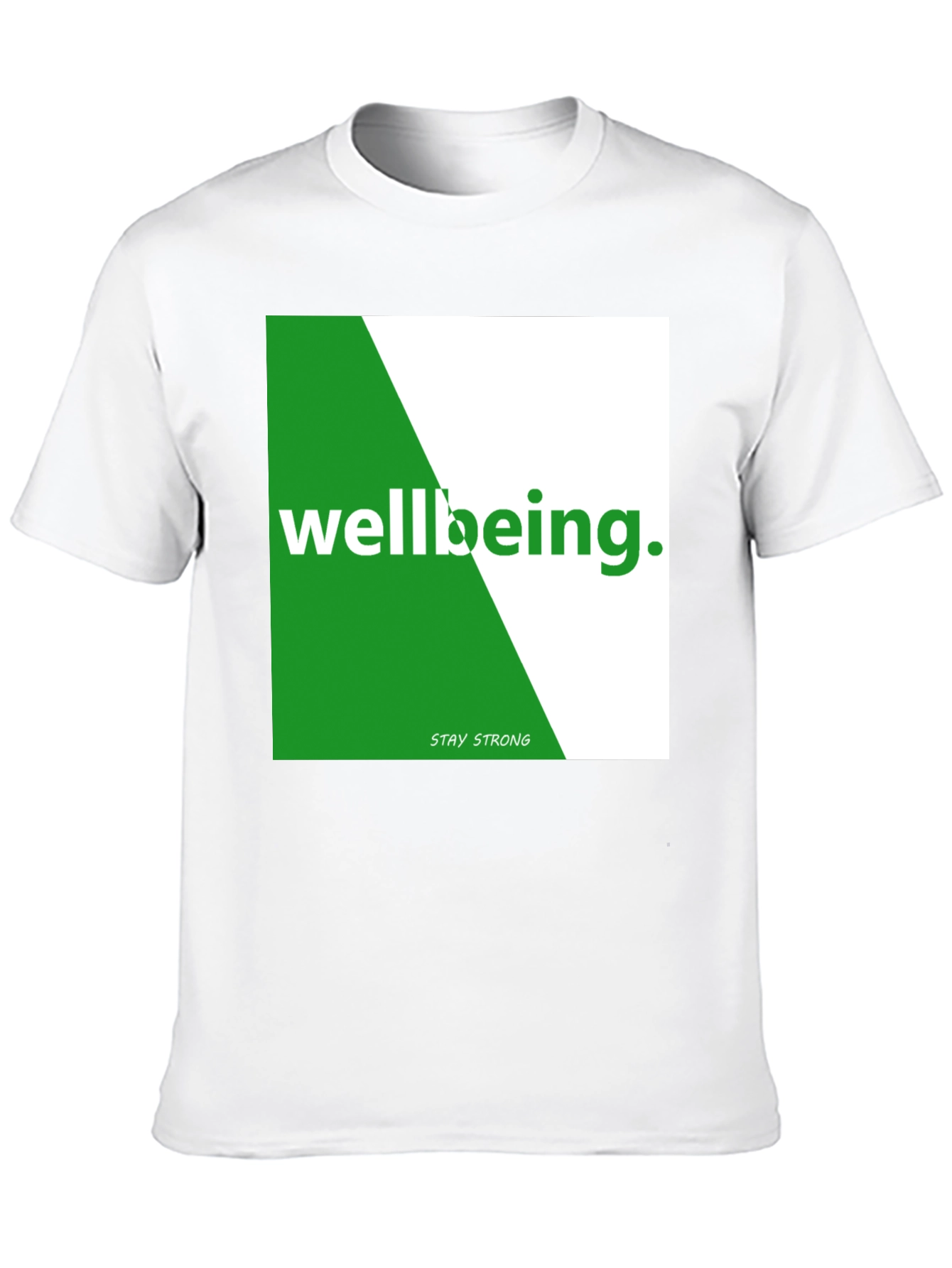 Black Wellbeing Graphic Print Crew Neck T-Shirt view 10