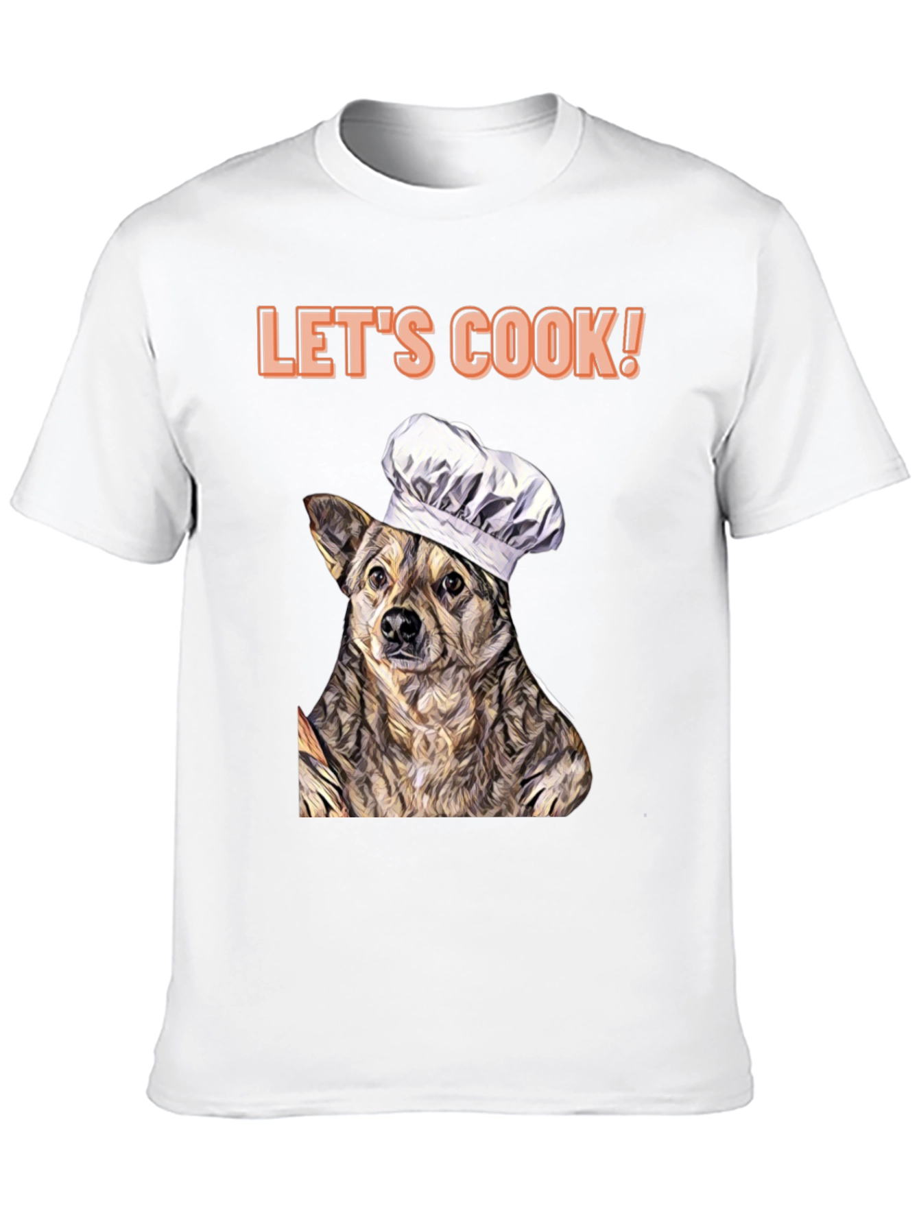 Black Dog Chef T-Shirt - Let's Cook! view 10