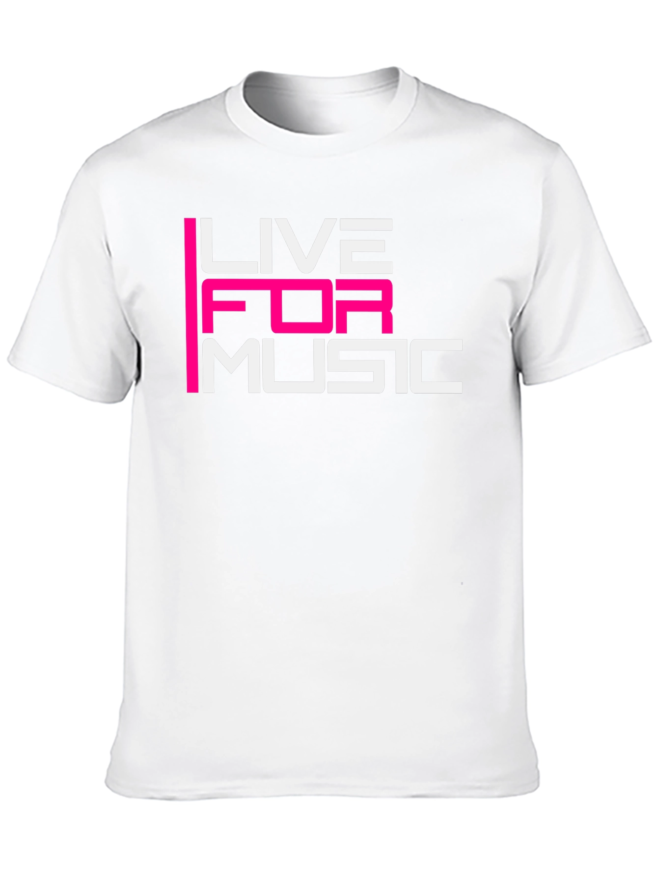 Black Live For Music Graphic Tee - Black view 10