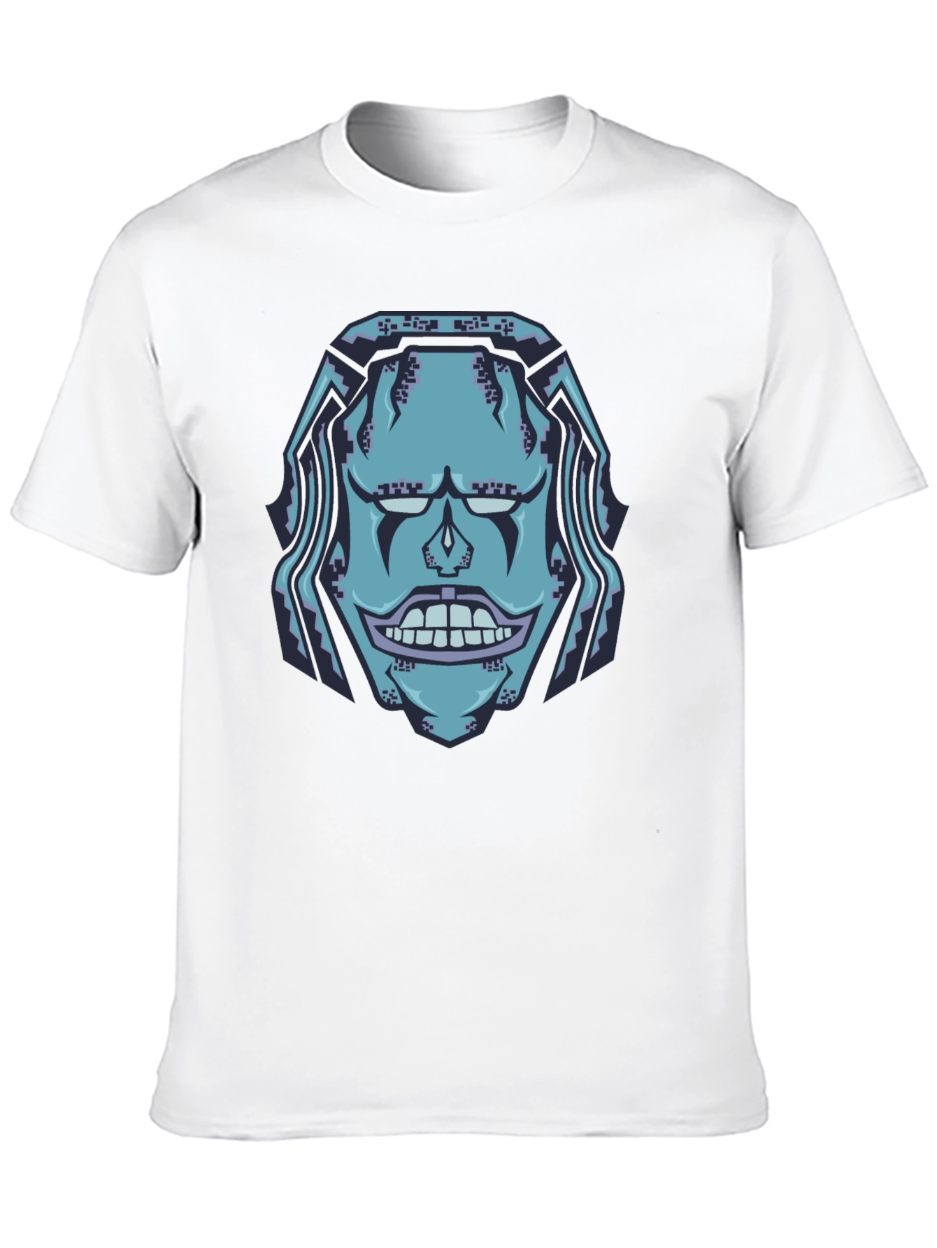 Black Unique Graphic Print T-Shirt view 10