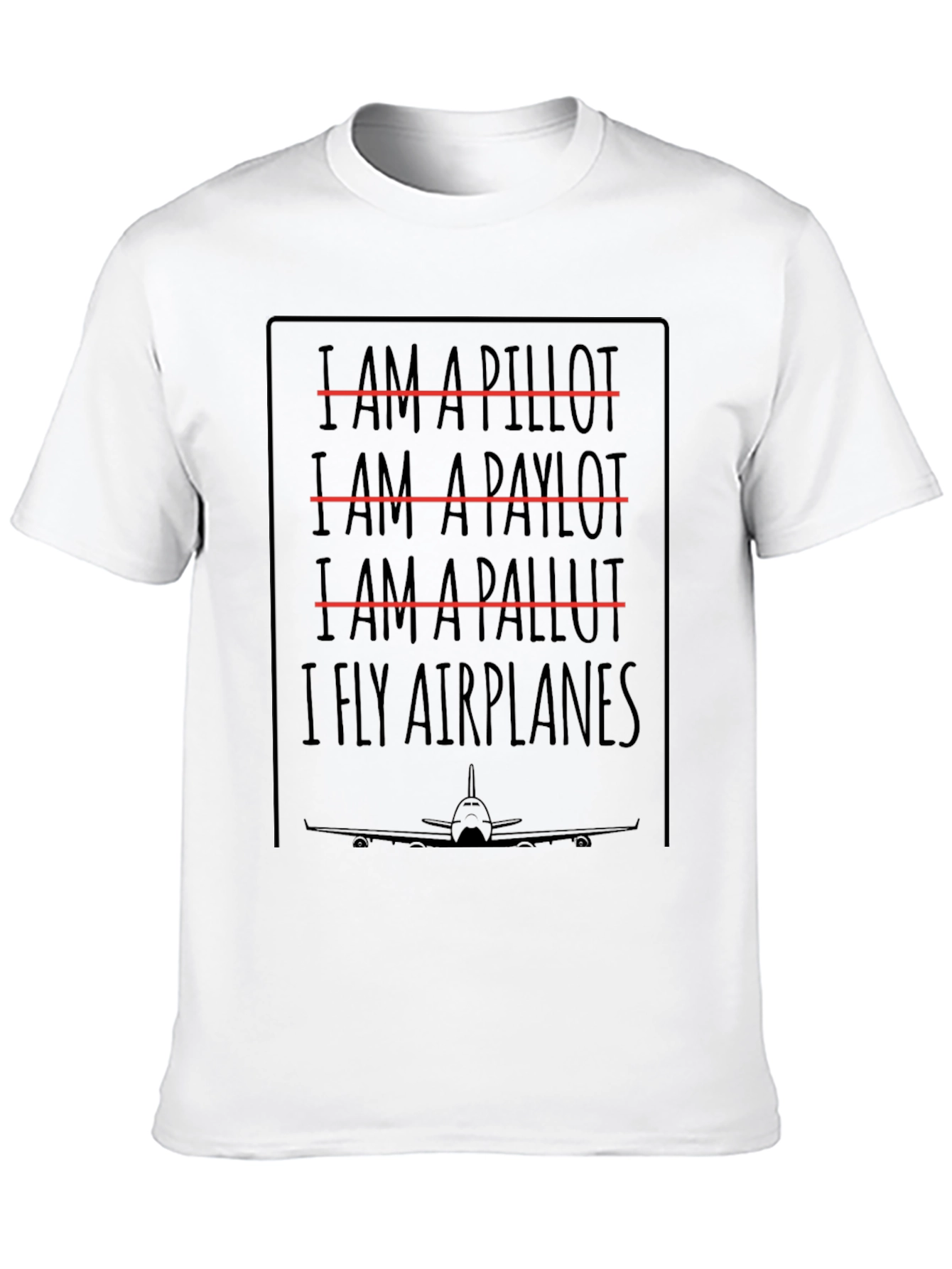 Pilot T-Shirt - Airplane Design - 10