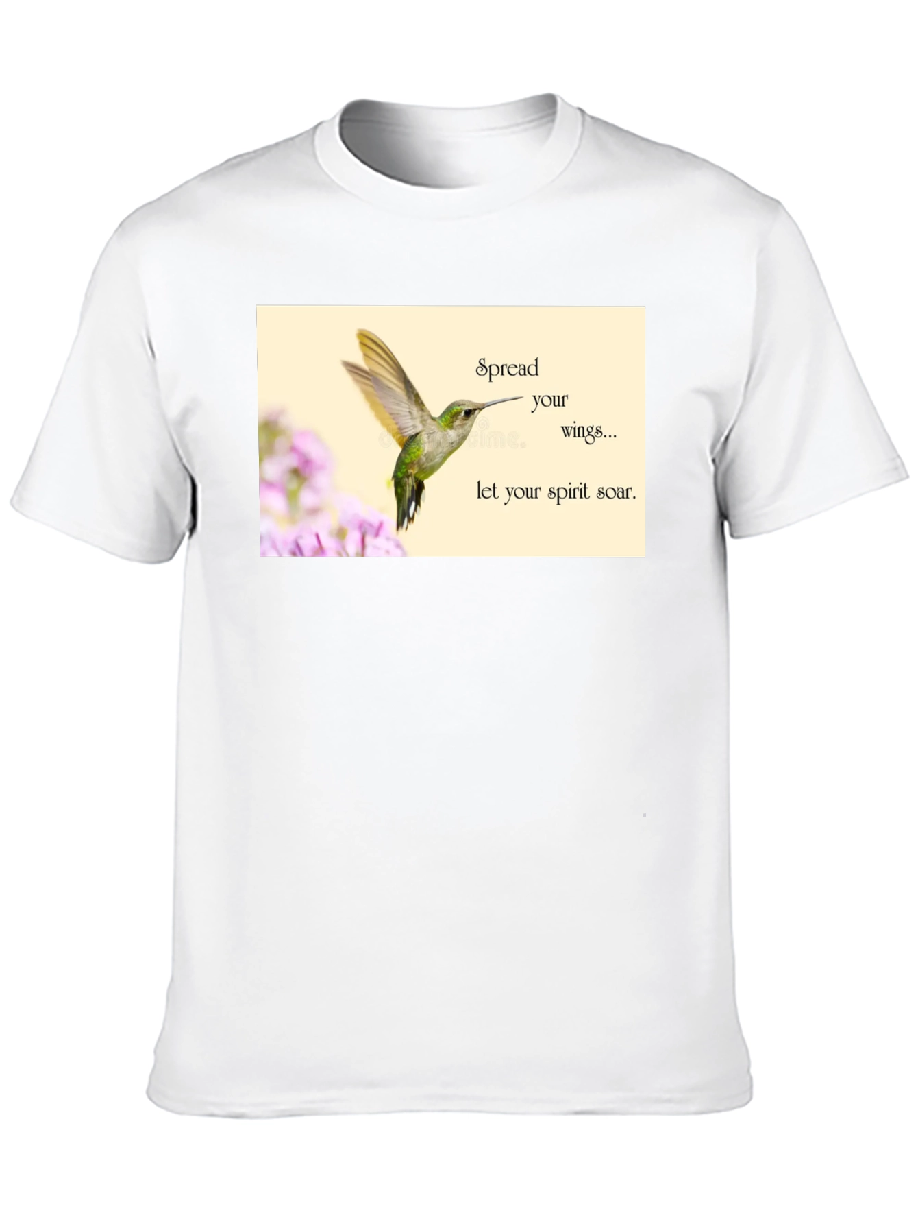 Black Hummingbird Spirit Soar T-Shirt view 10