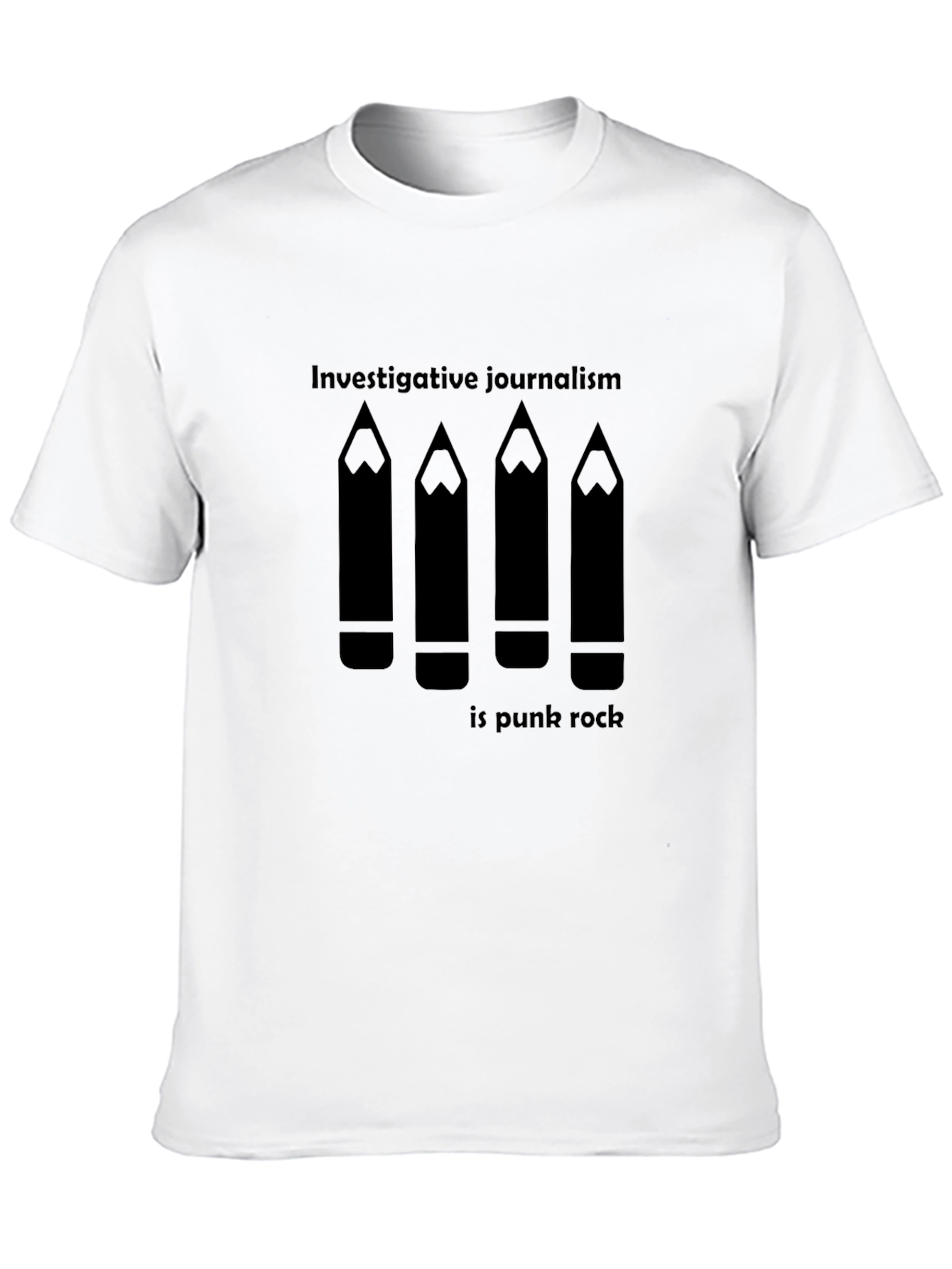Black Investigative Journalism Is Punk Rock T-Shirt view 10