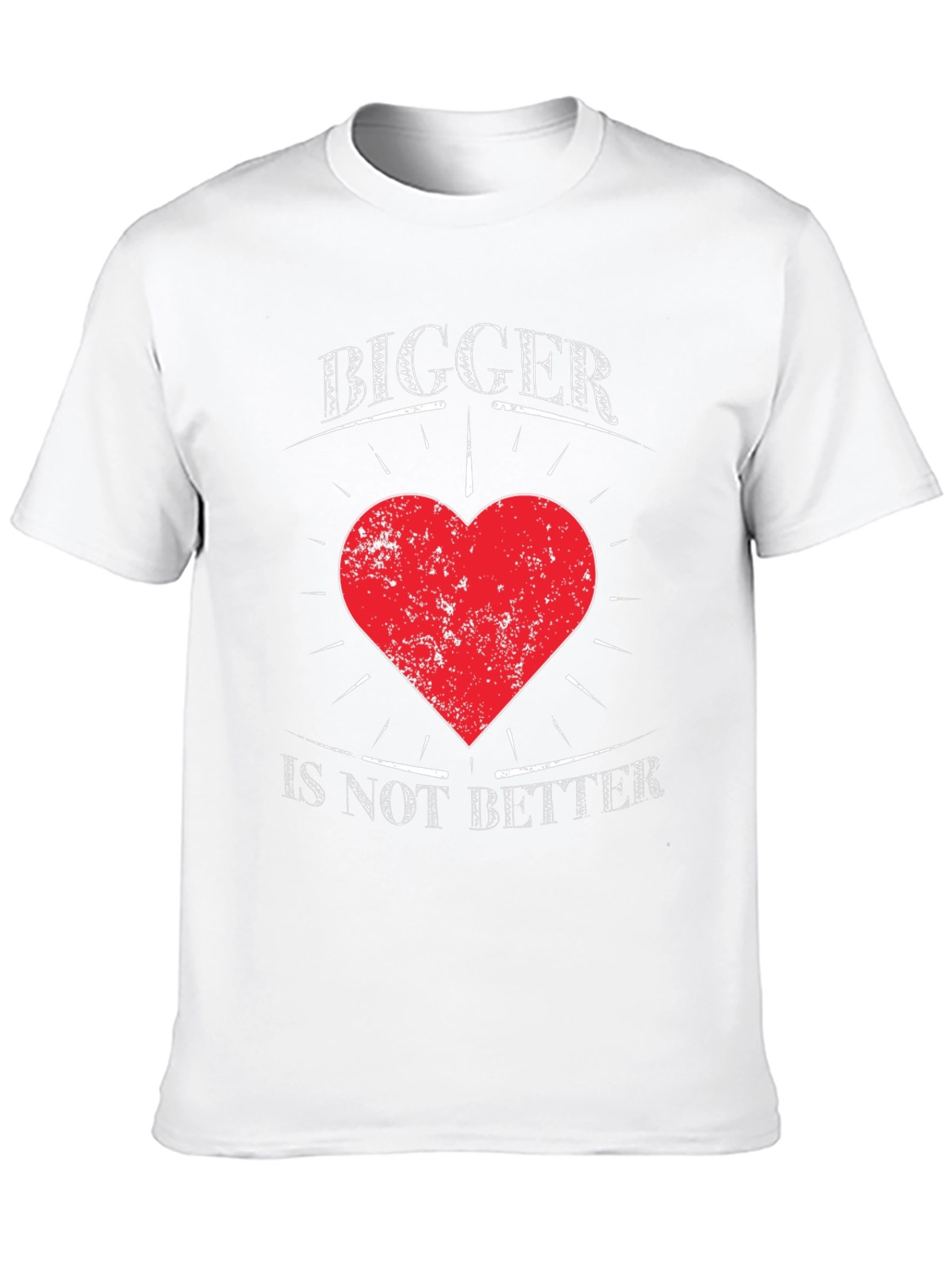 Black Bigger Is Not Better T-Shirt view 10