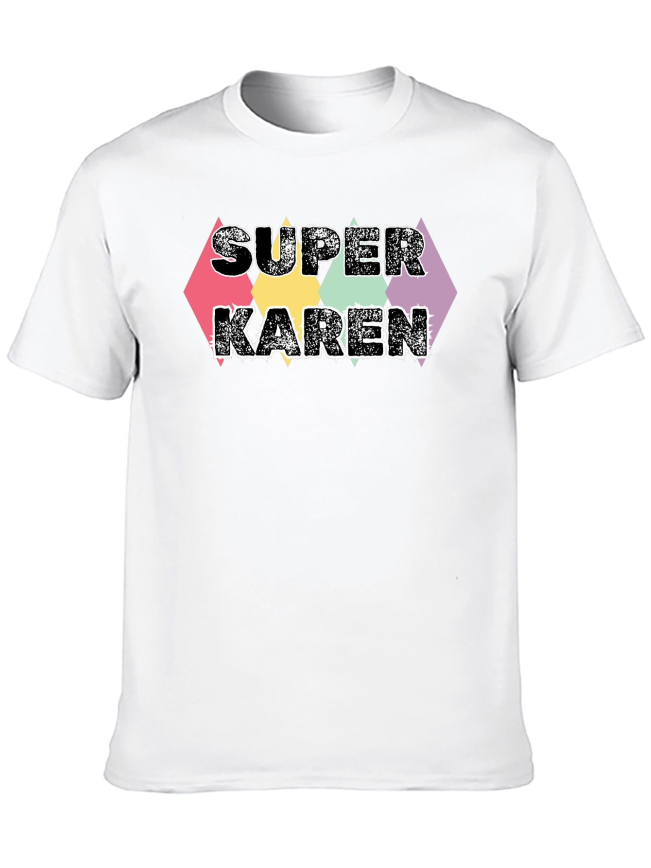 Black Super Karen Graphic Tee - Black T-Shirt view 10