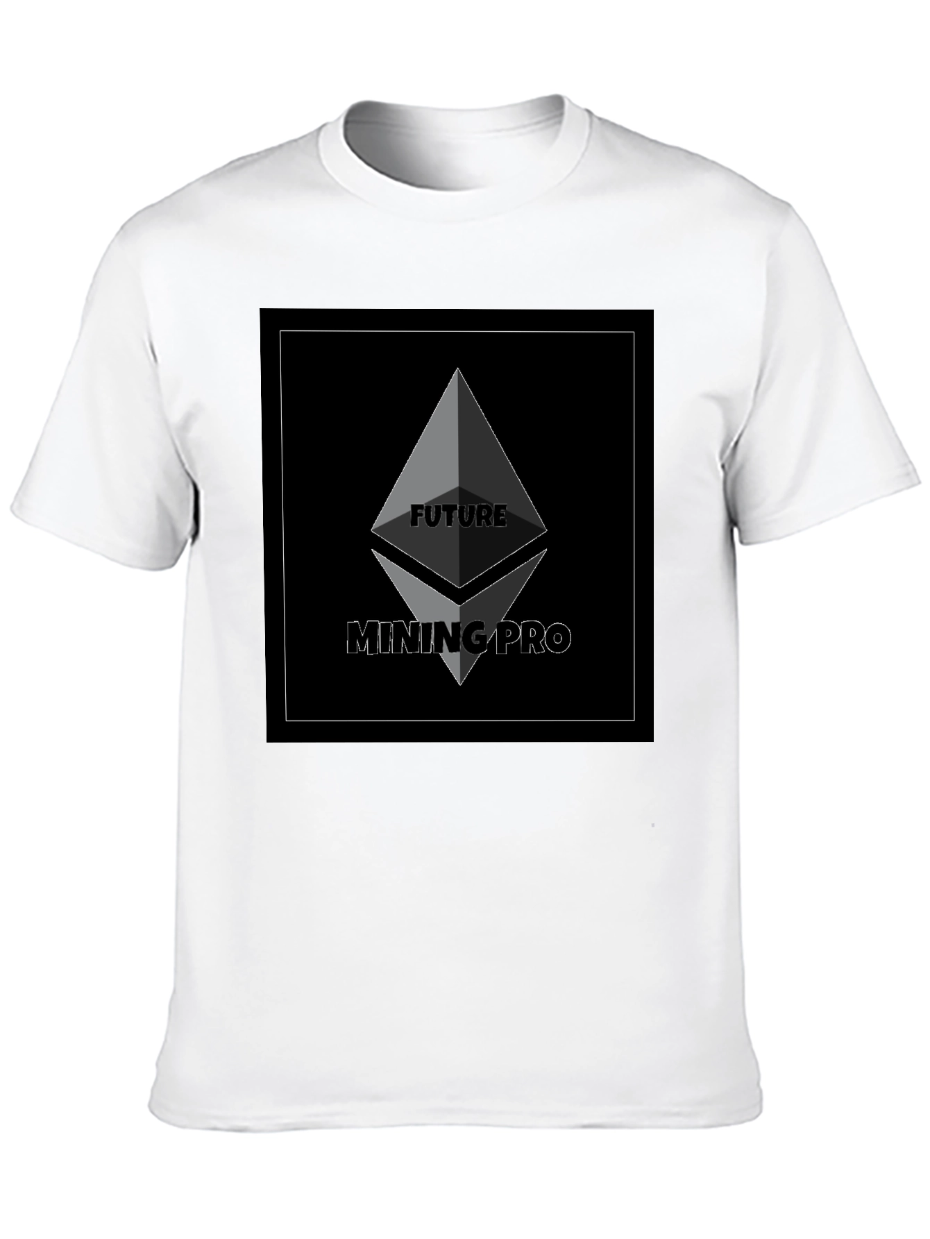 Black Future Mining Pro Black T-Shirt view 10