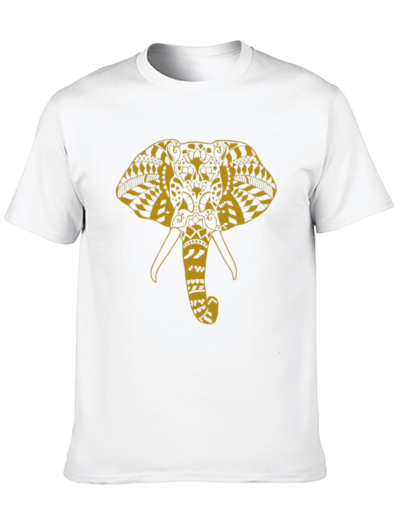 Black Elephant Graphic Tee - Black Cotton Blend view 10