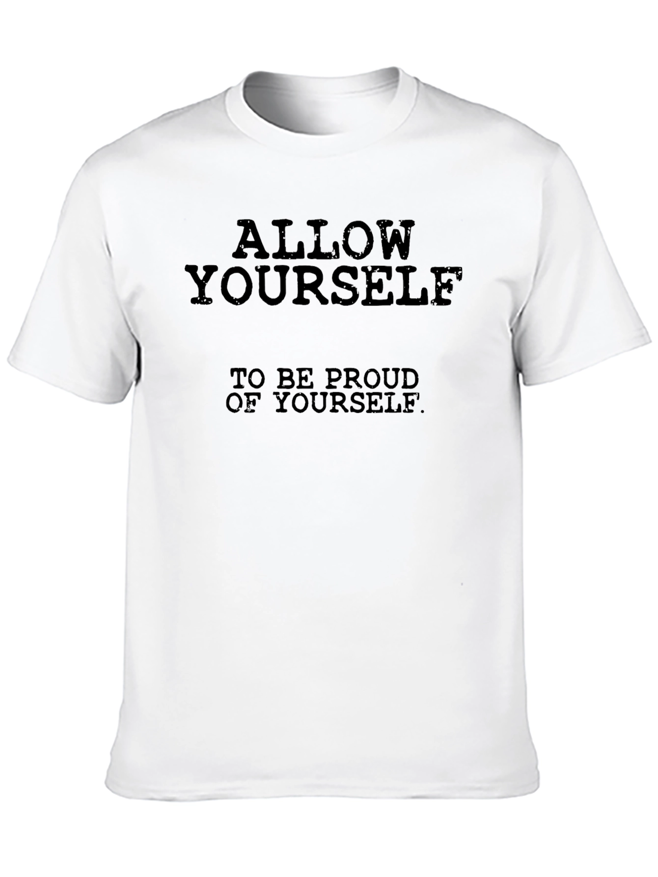 Black Allow Yourself to be Proud T-Shirt view 10
