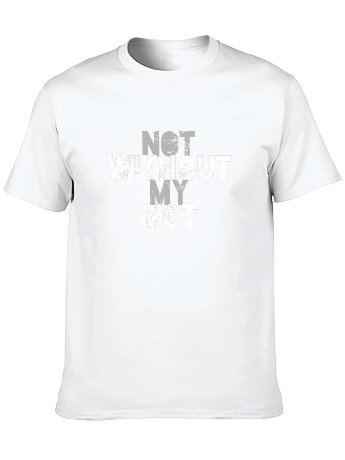 Black Not Without My MCT Black T-Shirt view 10