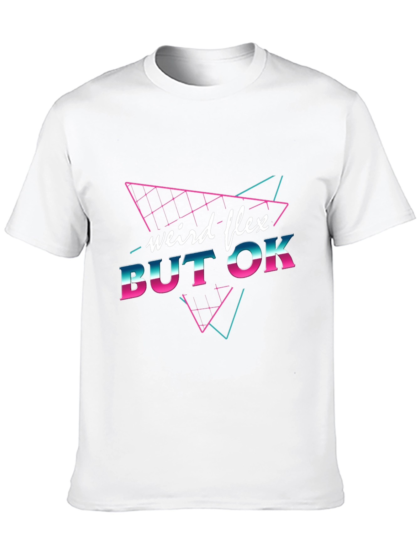 Black Weird Flex But OK Black Graphic T-Shirt view 10