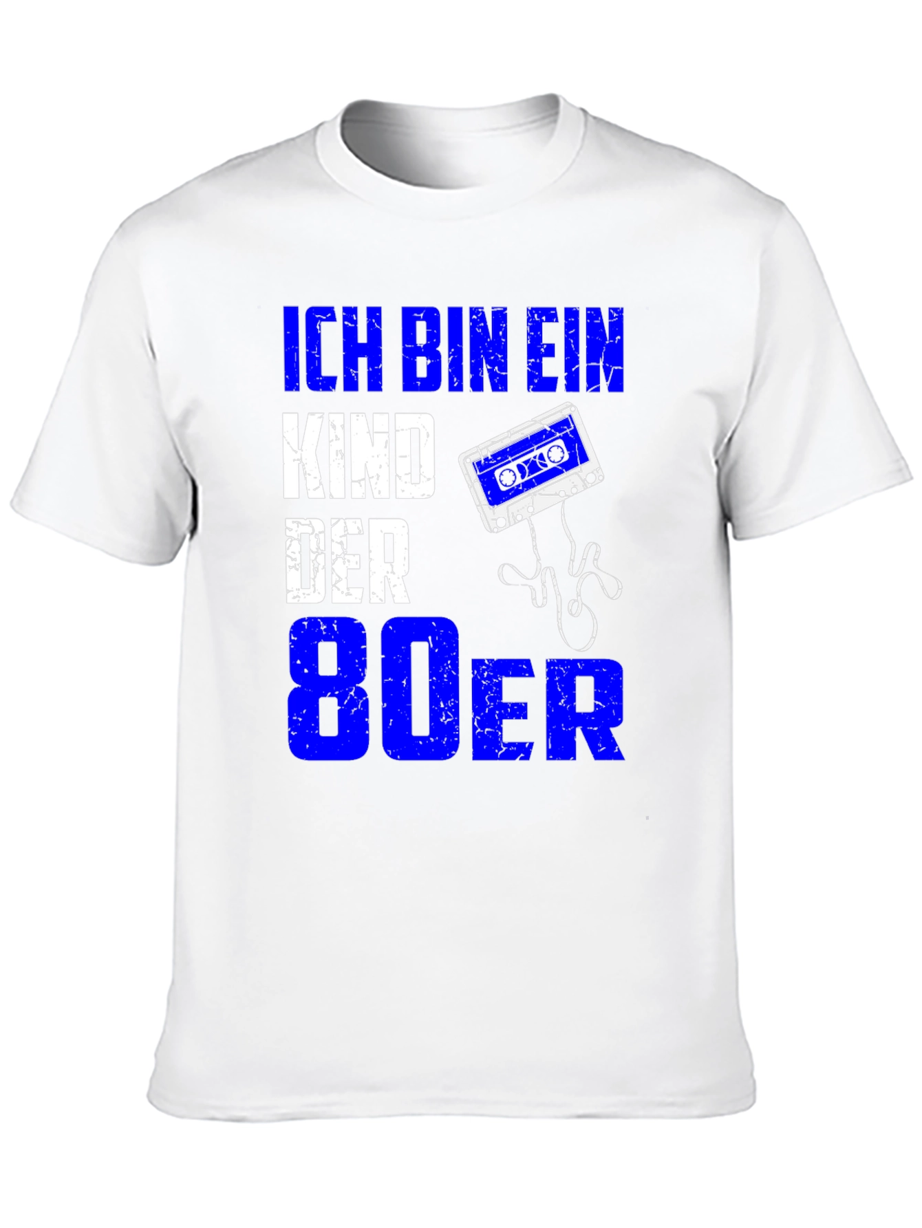 Black 80s Retro Cassette Tape Graphic Tee view 10