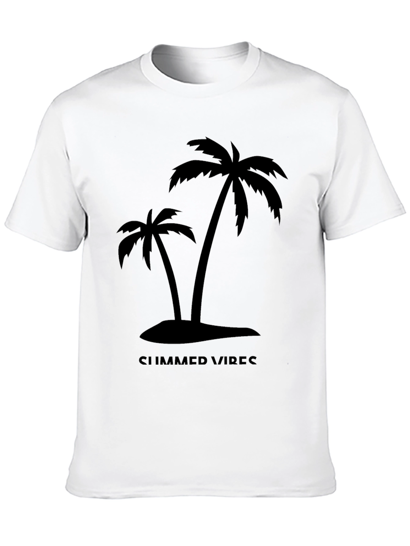 Black Summer Vibes Graphic Tee view 10