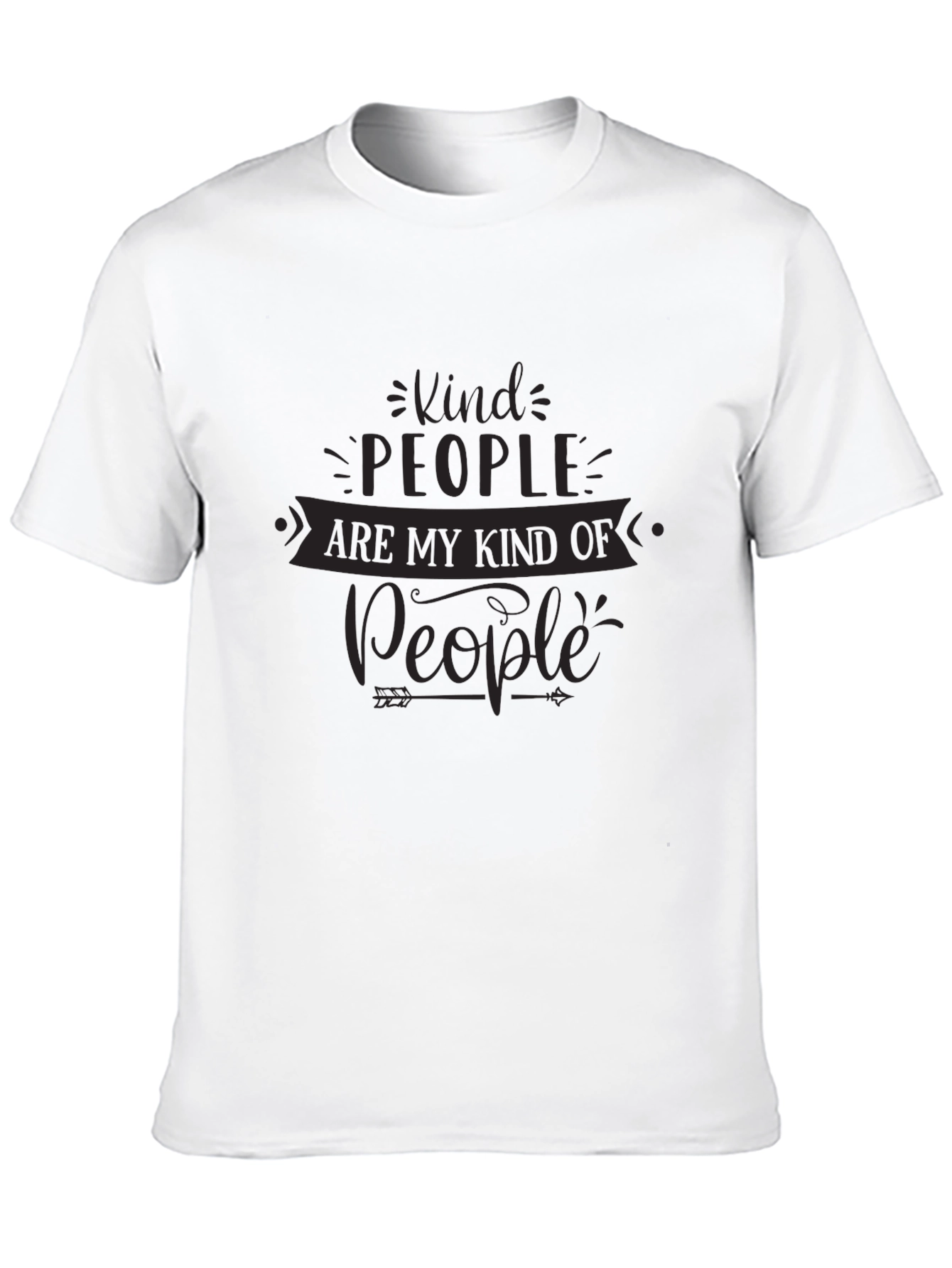 Black Kind People T-Shirt: Soft, Stylish, and Meaningful view 10