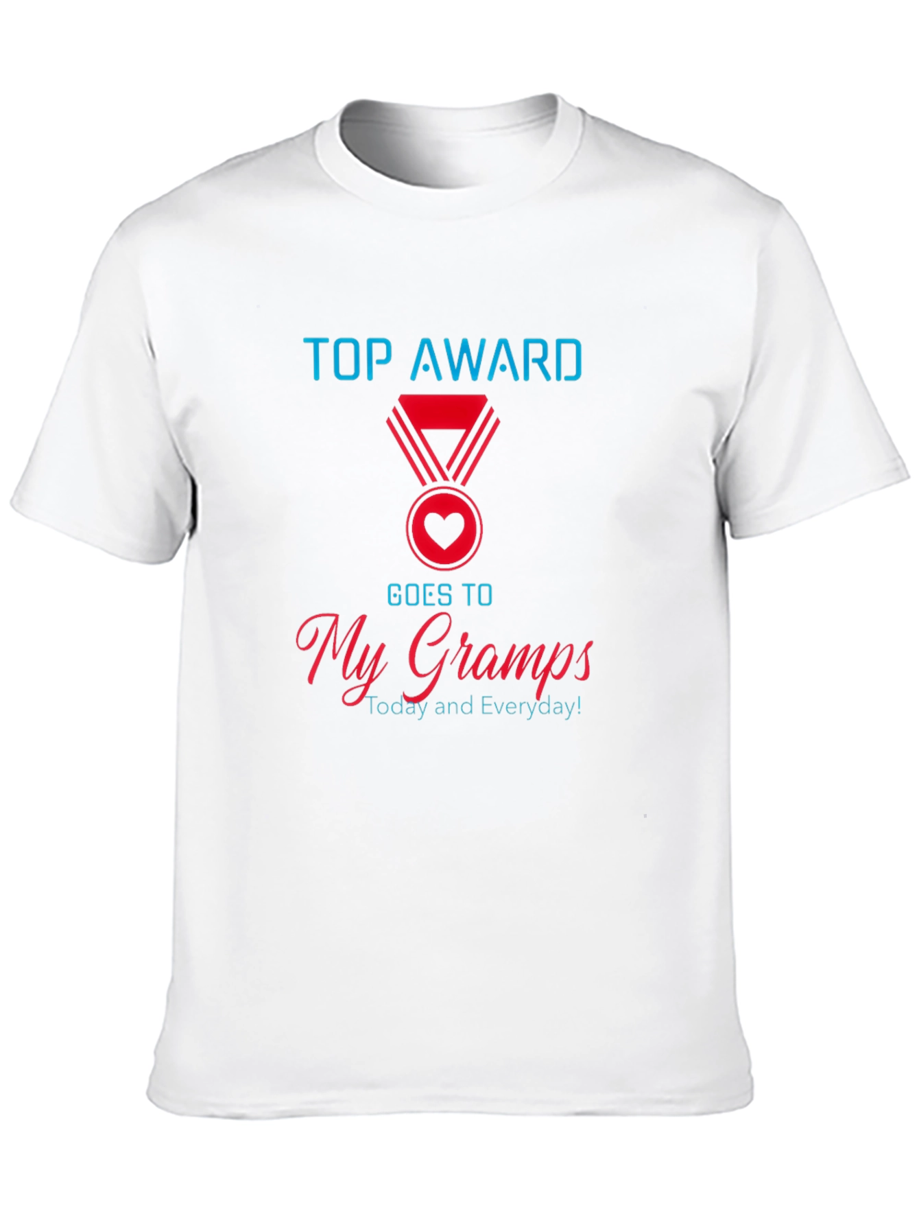 Black Top Award Goes to My Gramps T-Shirt view 10