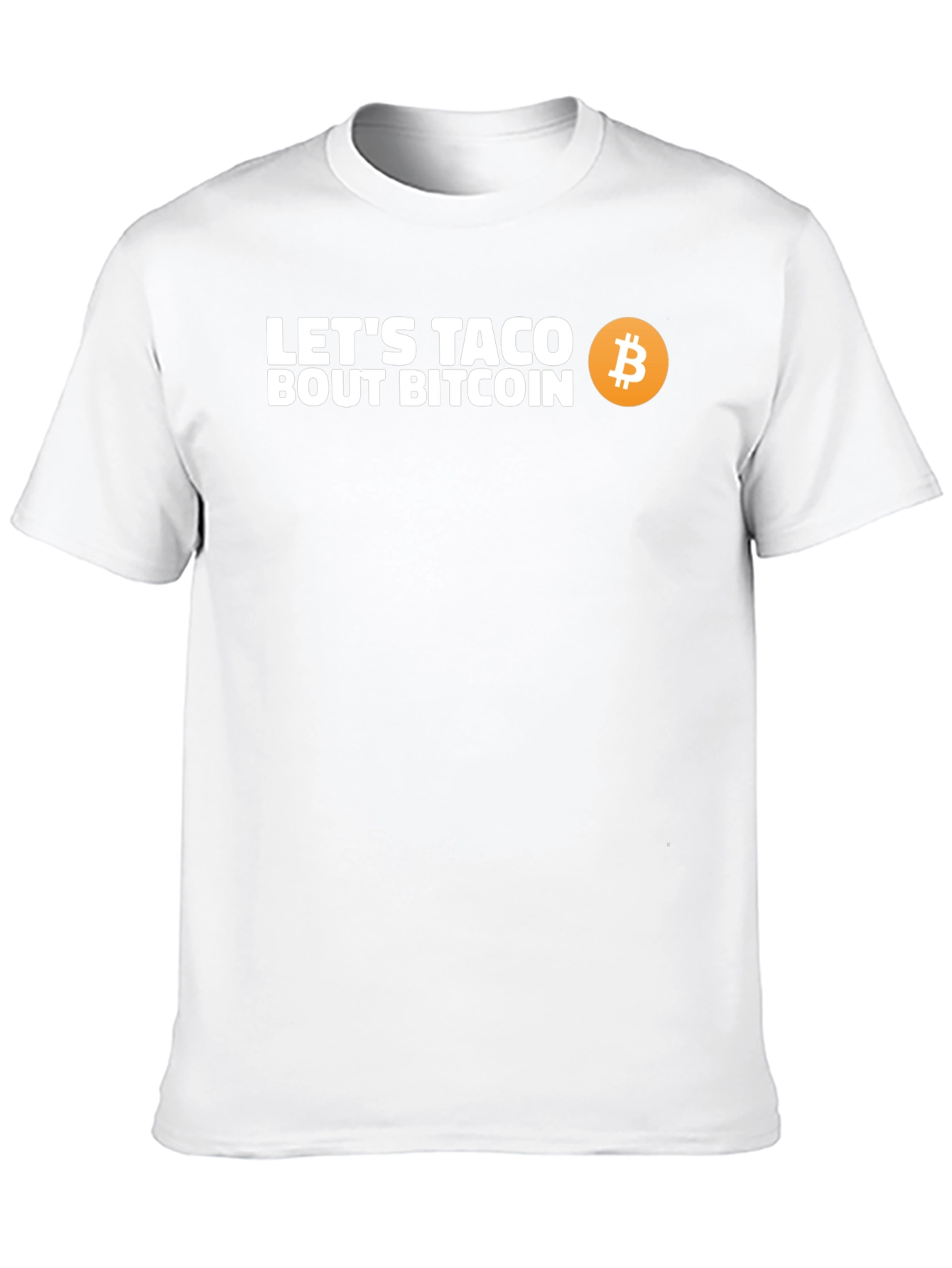 Black Let's Taco Bout Bitcoin T-Shirt - Crypto Tee view 10