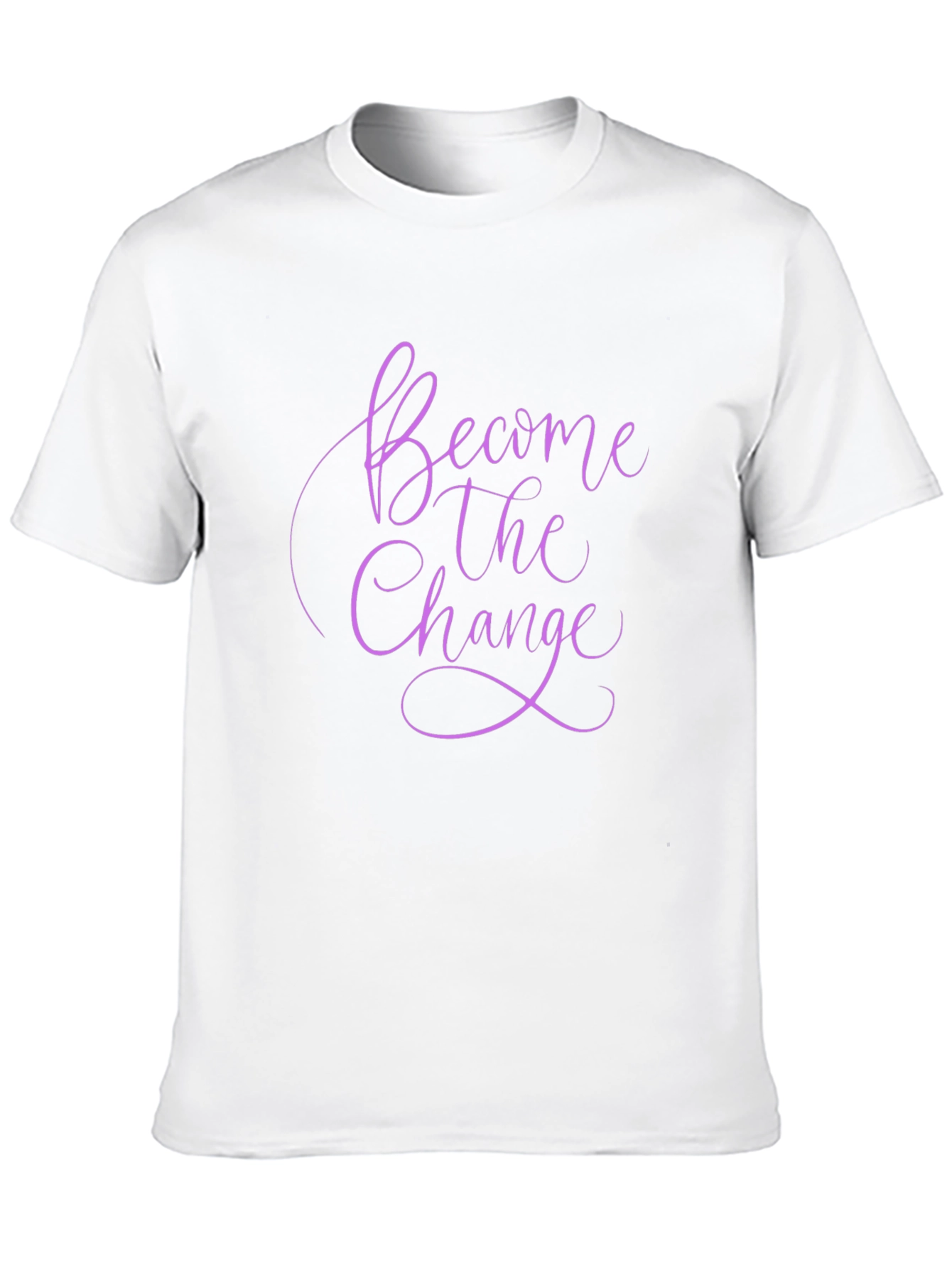 Black Become The Change Graphic Tee - Stylish Black T-Shirt view 10