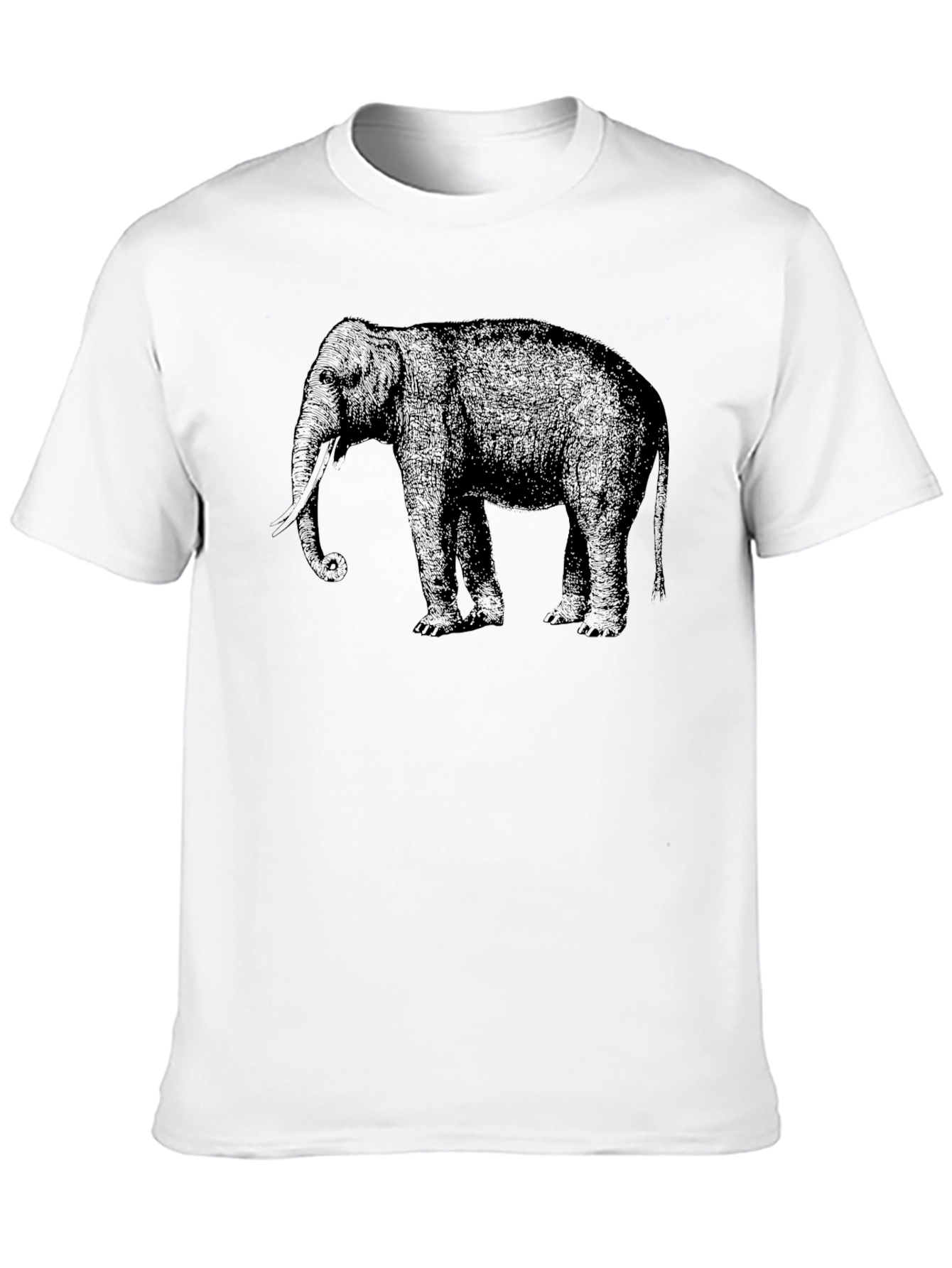 Black Elephant Graphic Tee - Classic Black view 10