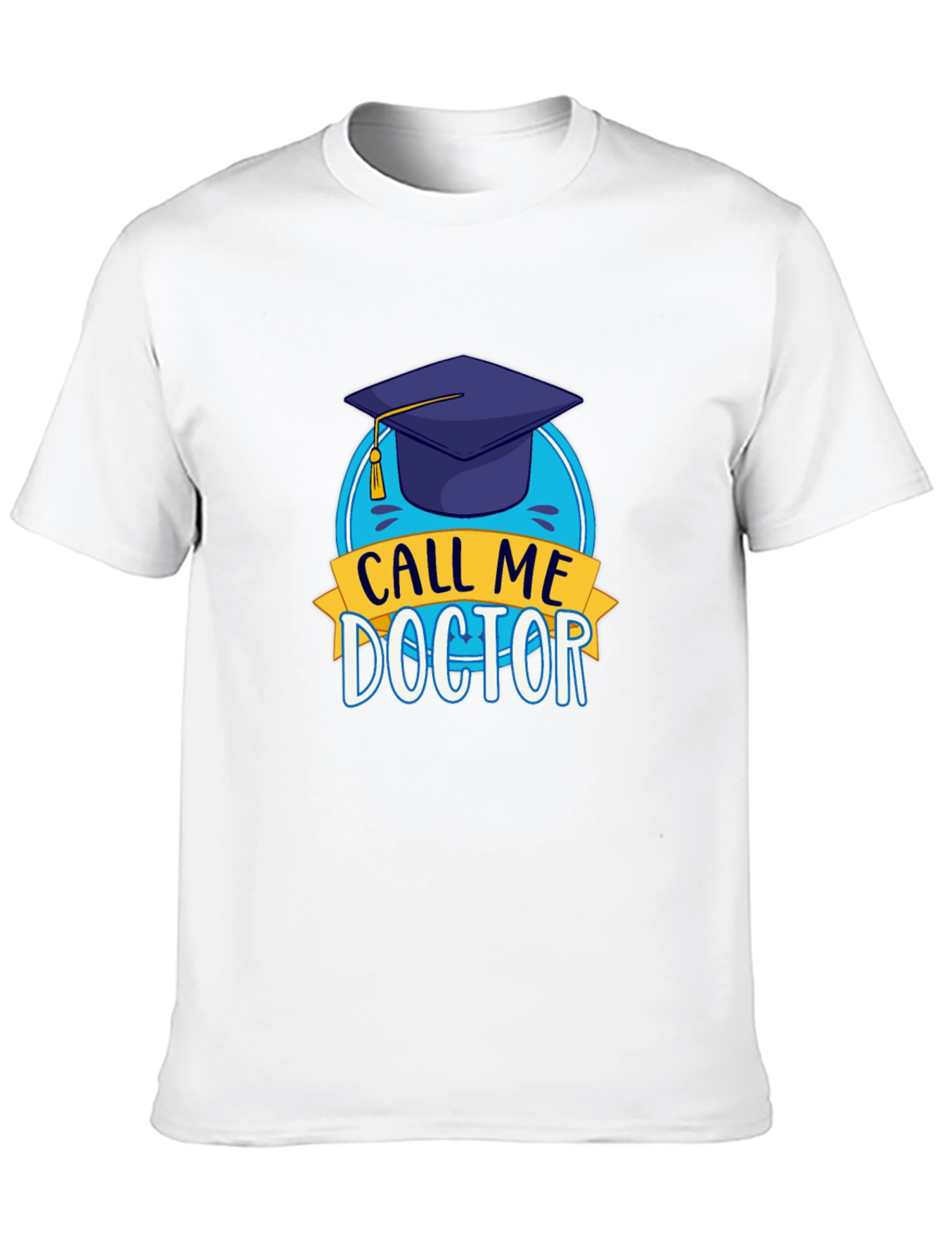 Black Call Me Doctor Graduation T-Shirt - New Grad Tee view 10