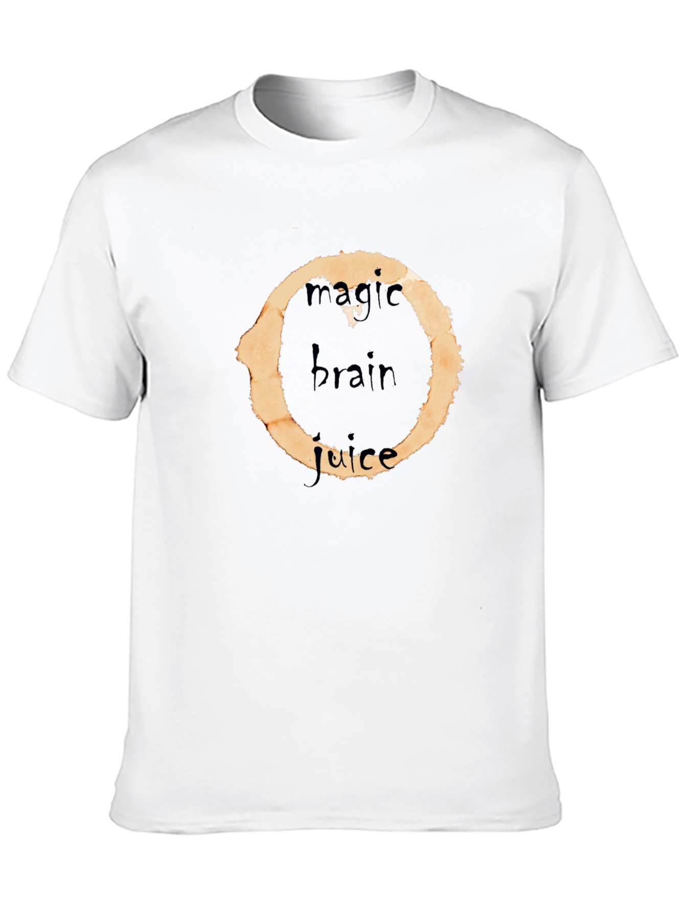 Black Magic Brain Juice T-Shirt - Black Cotton Tee view 10