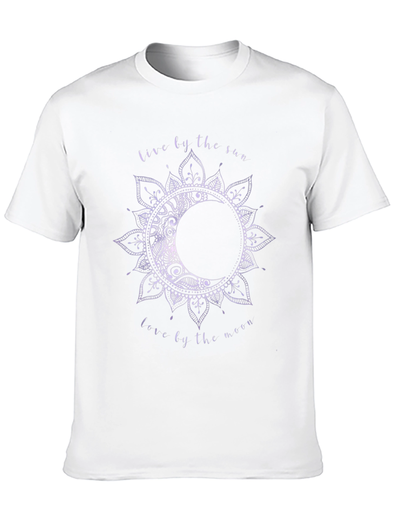 Black Sun & Moon Graphic Tee - Live by the Sun, Love by the Moon view 10