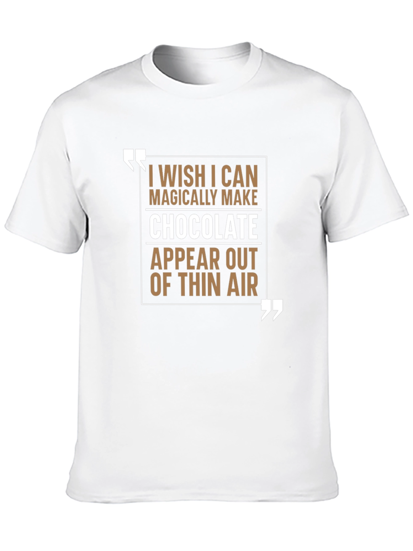 Black Chocolate Wish T-Shirt: Magically Delicious Style view 10